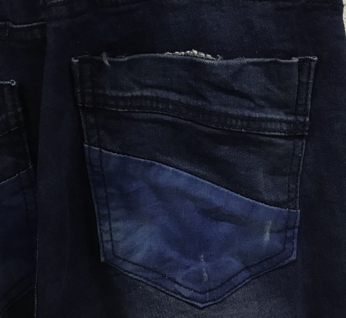 Japanese Brand AQUA Distressed Denim Overalls - Size M Size US 30 / EU 46 - 8 Thumbnail