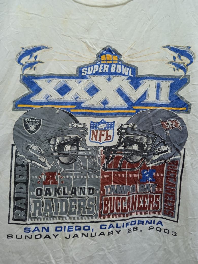 NFL × Vintage 🔥BIN/OFFER🔥 VINTAGE Y2K SUPERBOWL 2003 Size US XXL / EU 58 / 5 - 3 Thumbnail