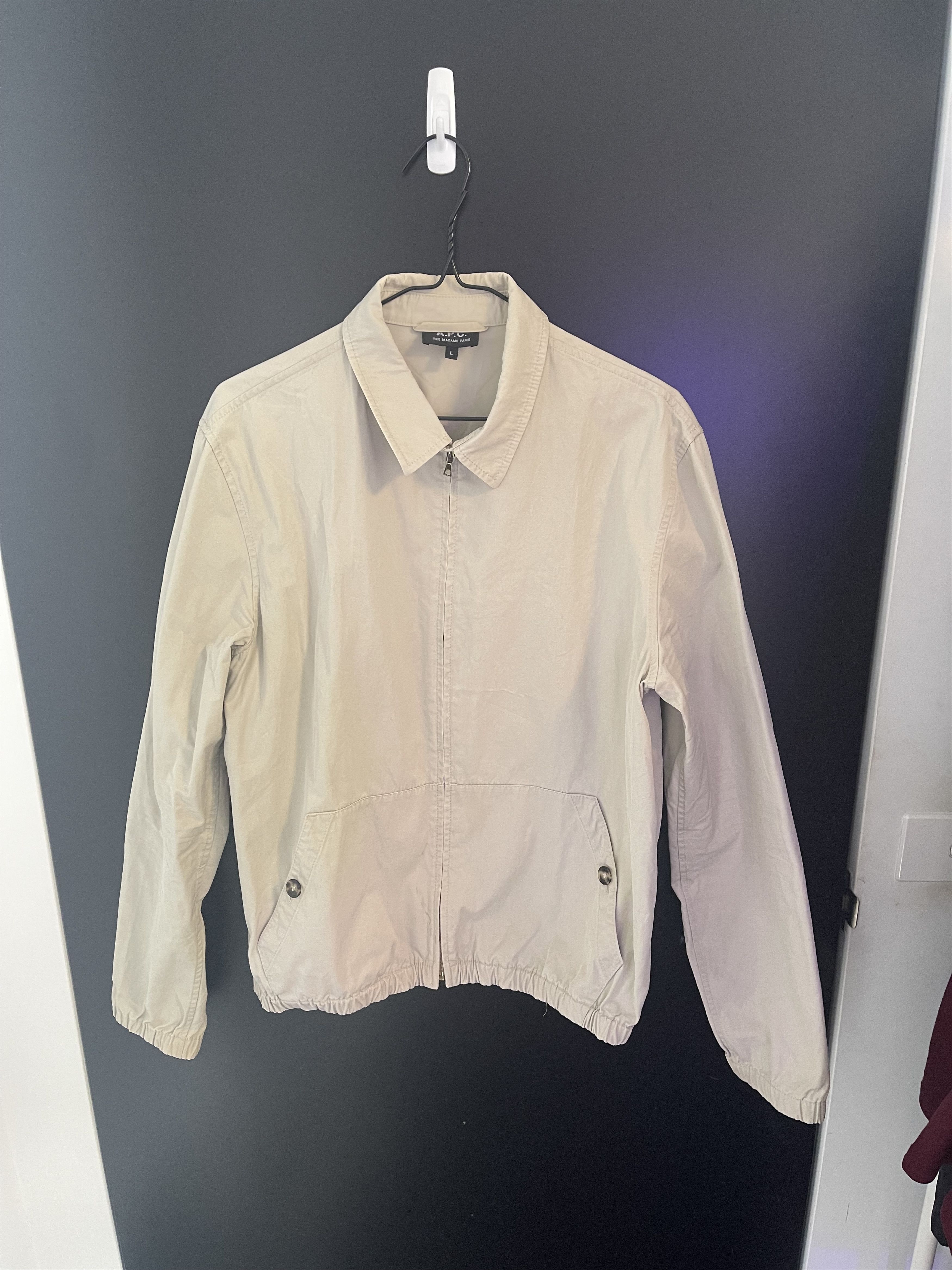 A.P.C. Cotton Blouson Size US L / EU 52-54 / 3 - 1 Thumbnail