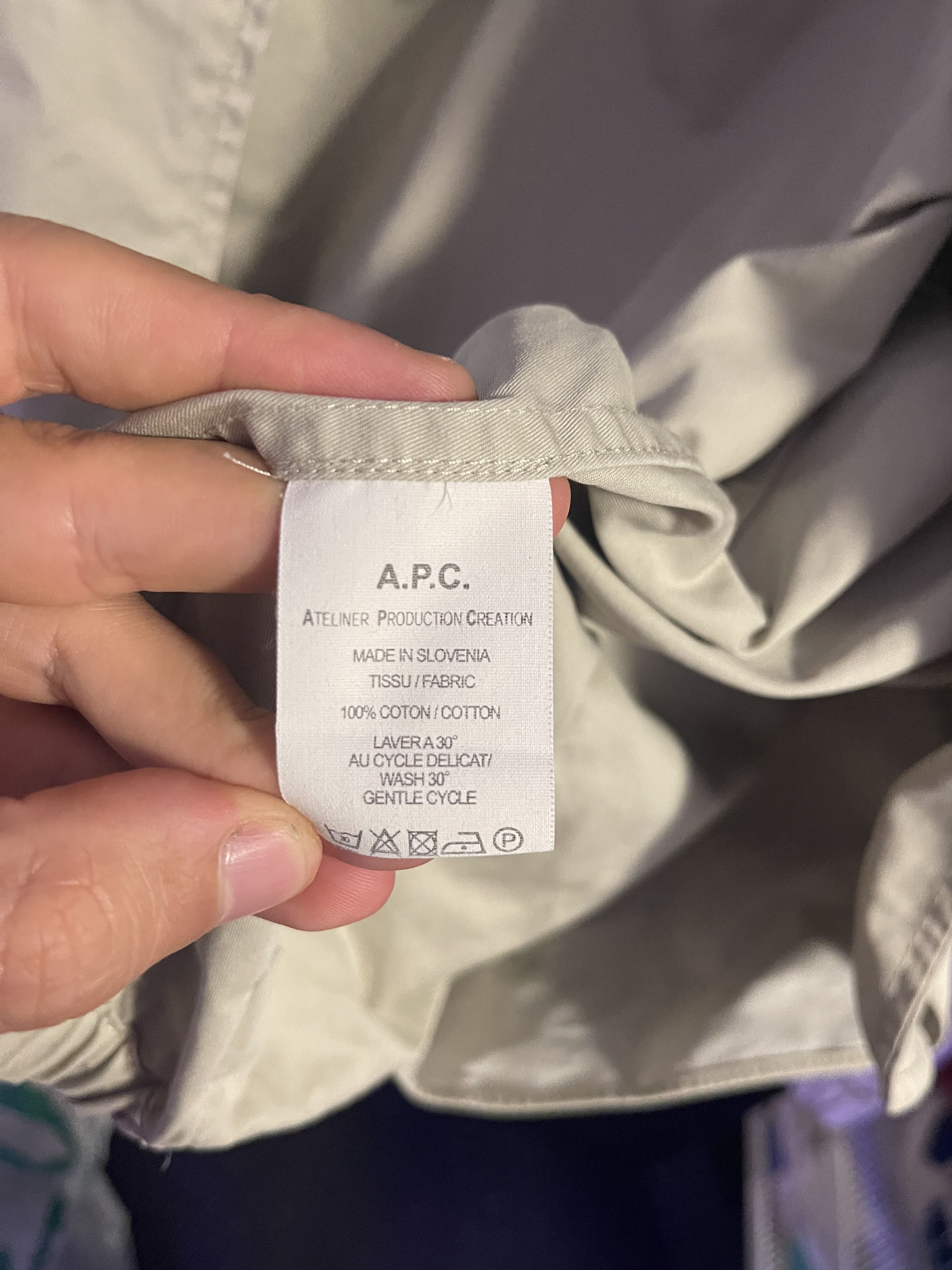 A.P.C. Cotton Blouson Size US L / EU 52-54 / 3 - 3 Thumbnail