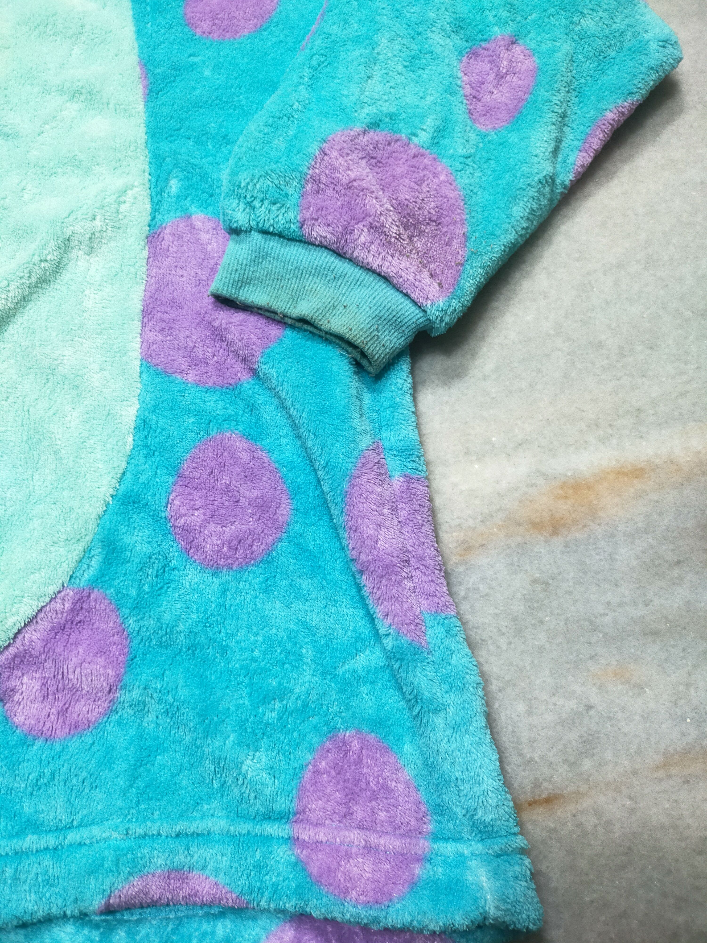 Disney MONSTER INC. DISNEY PIXAR SULLY HOODIE FLEECE Size US M / EU 48-50 / 2 - 5 Thumbnail