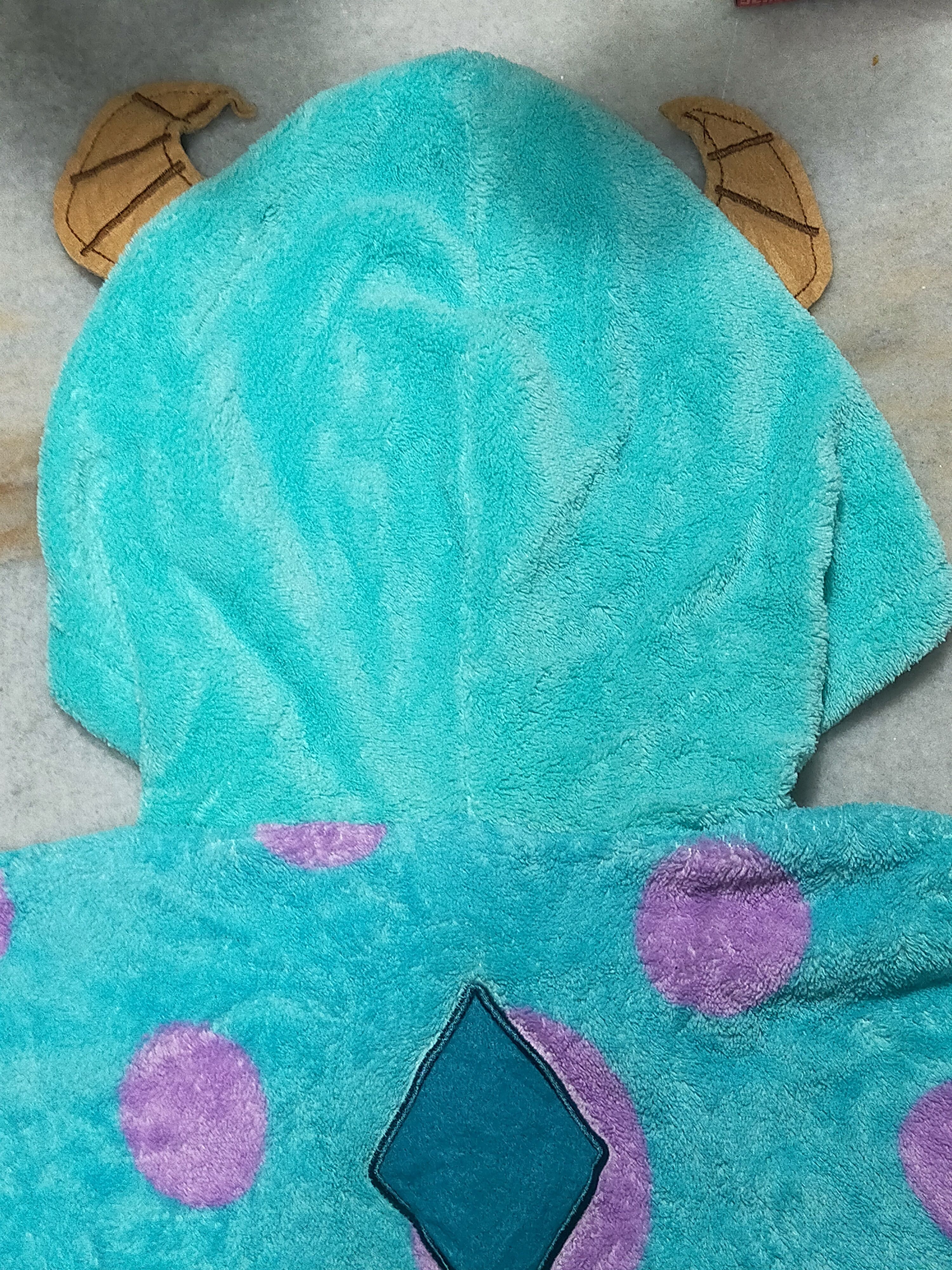 Disney MONSTER INC. DISNEY PIXAR SULLY HOODIE FLEECE Size US M / EU 48-50 / 2 - 4 Thumbnail