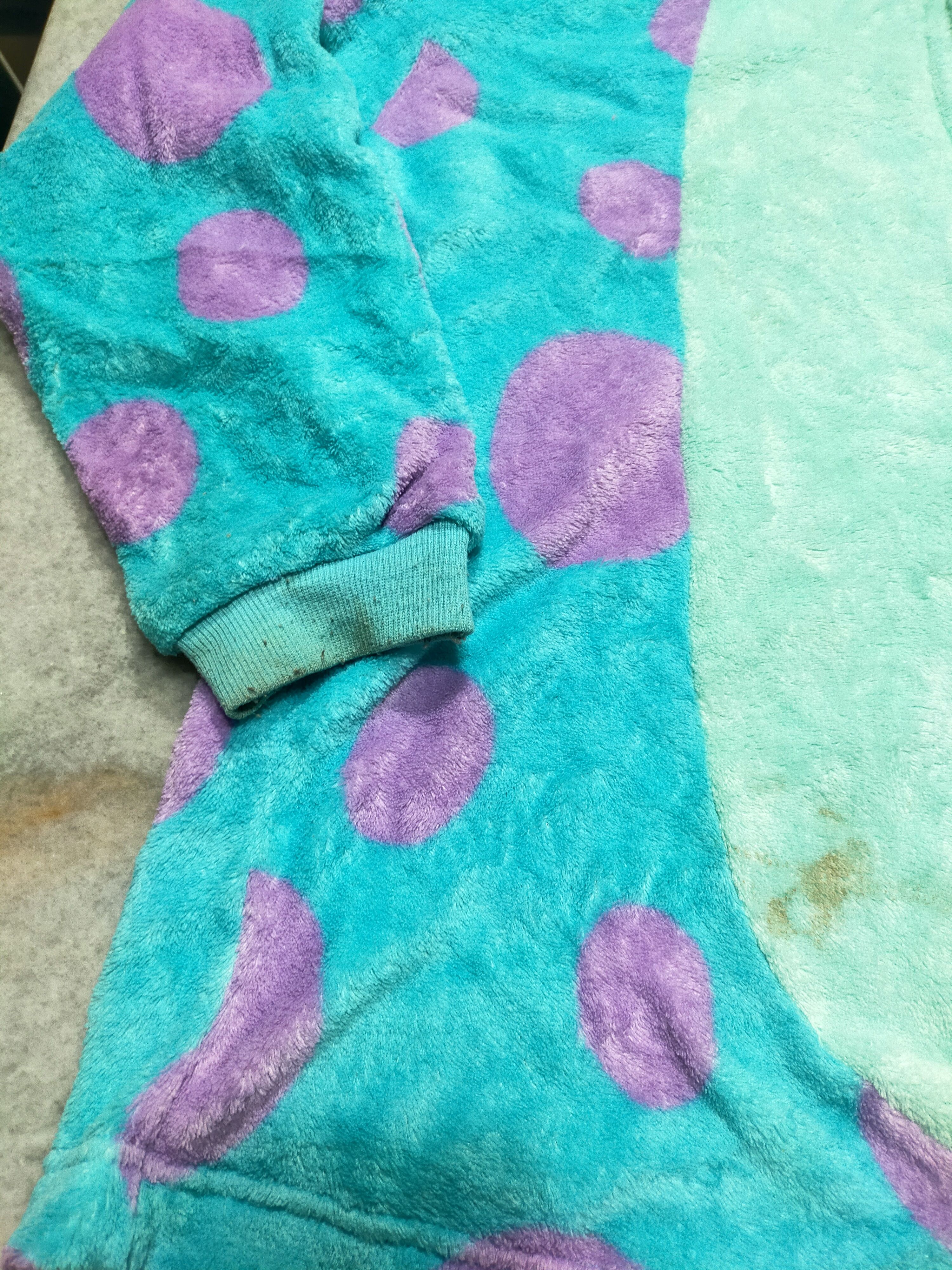 Disney MONSTER INC. DISNEY PIXAR SULLY HOODIE FLEECE Size US M / EU 48-50 / 2 - 6 Thumbnail