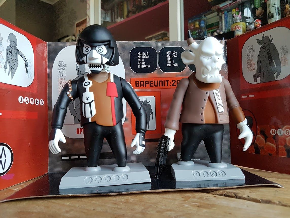 Nigo vs James Lavelle figure set Futura