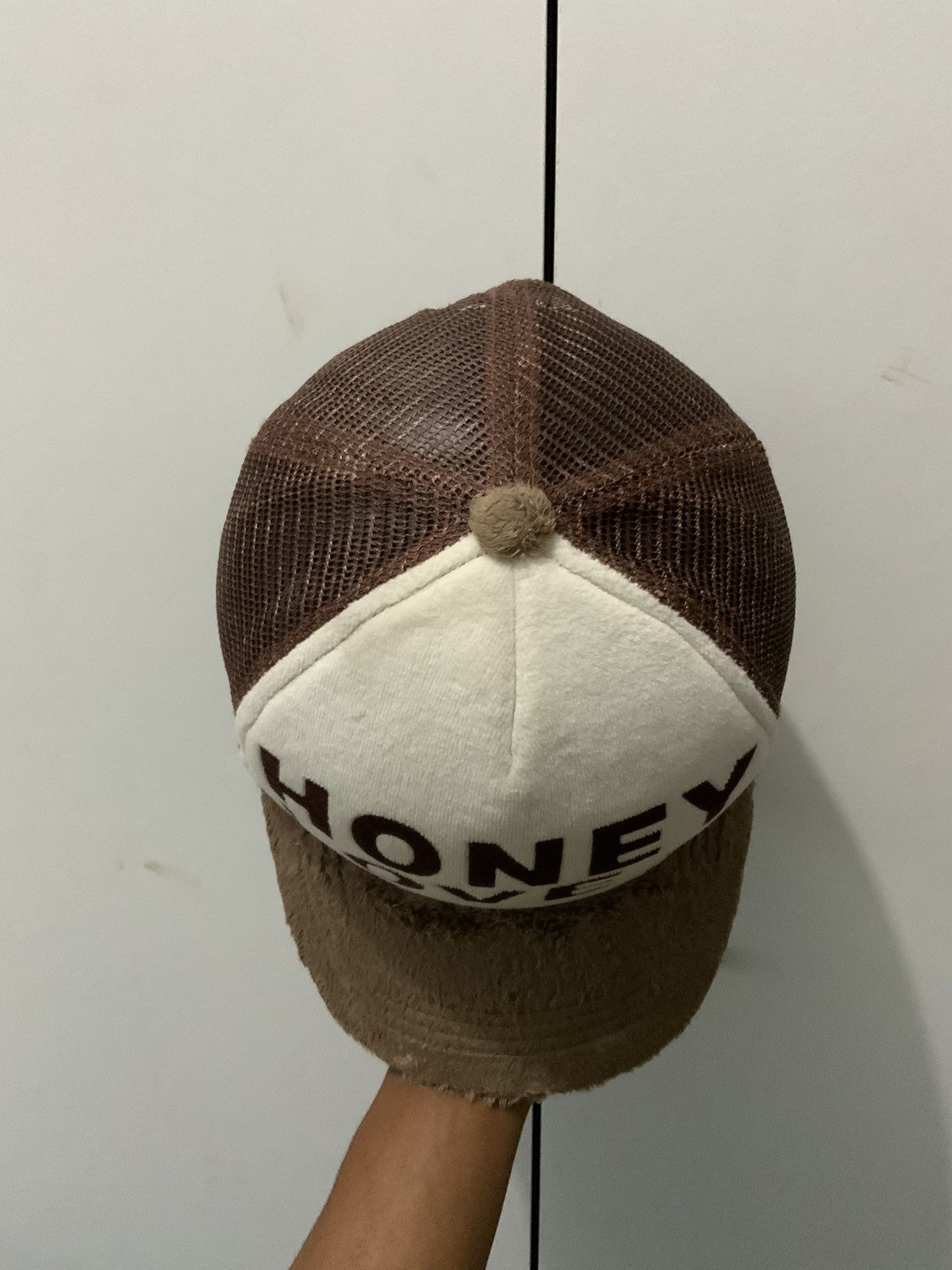 If Six Was Nine Honey Love Fur Brown Trucker Hat Size ONE SIZE - 7 Thumbnail