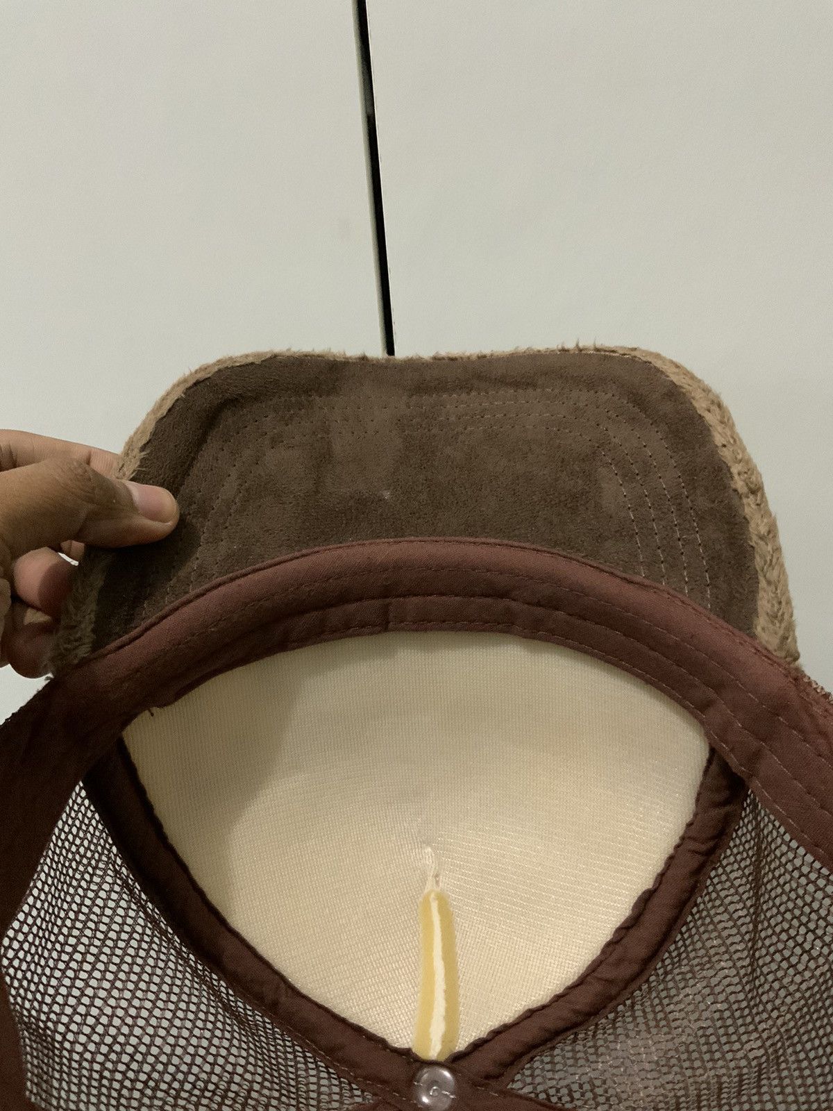 If Six Was Nine Honey Love Fur Brown Trucker Hat Size ONE SIZE - 9 Thumbnail
