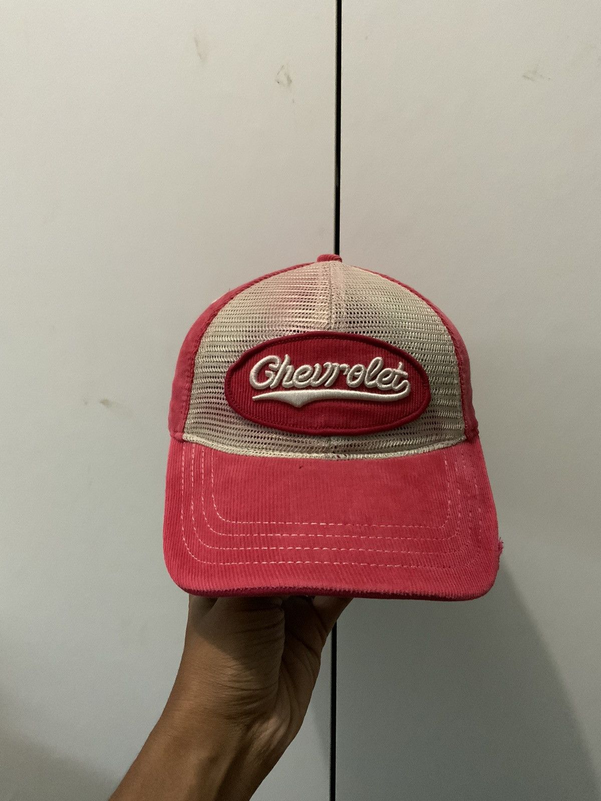 If Six Was Nine Chavrolet Corduroi Trucker Hat Size ONE SIZE - 3 Thumbnail