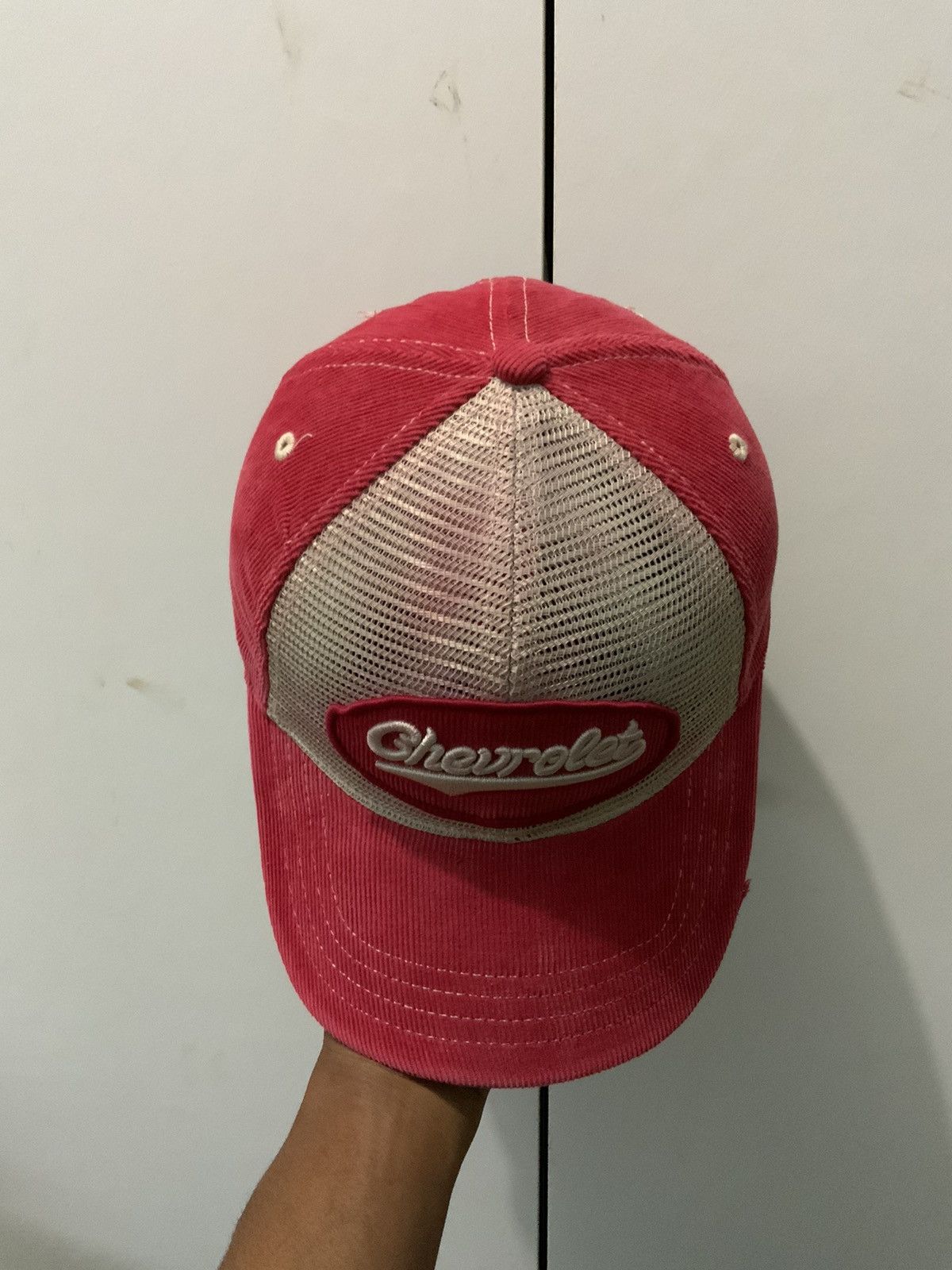 If Six Was Nine Chavrolet Corduroi Trucker Hat Size ONE SIZE - 7 Thumbnail