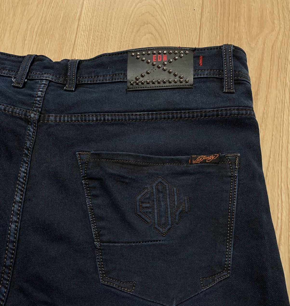 Ed Hardy Ed Hardy Skuller Jeans Denim Pants Size US 38 / EU 54 - 7 Thumbnail