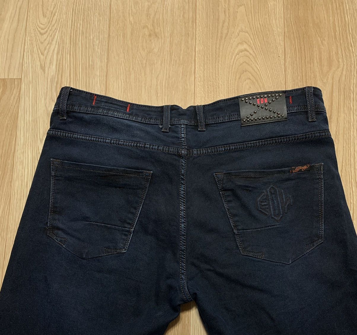 Ed Hardy Ed Hardy Skuller Jeans Denim Pants Size US 38 / EU 54 - 6 Thumbnail