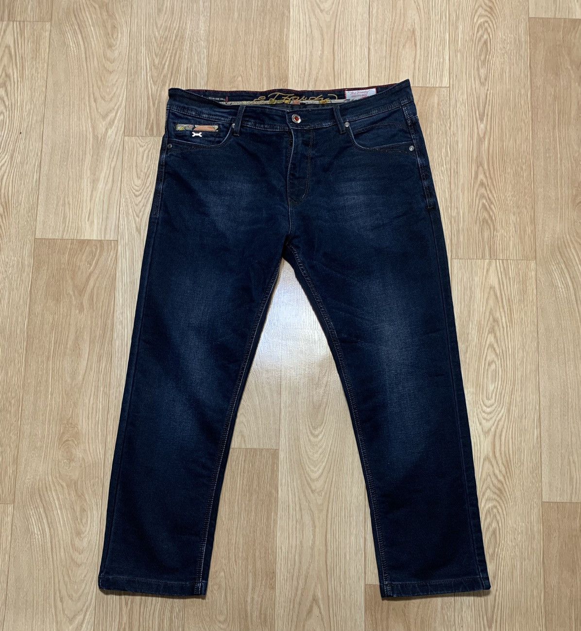 Ed Hardy Ed Hardy Skuller Jeans Denim Pants Size US 38 / EU 54 - 1 Thumbnail