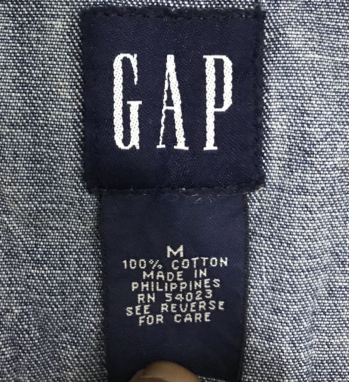 Gap Vintage GAP Denim Overalls Medium Made in Philippines (1999) Size US 30 / EU 46 - 11 Thumbnail