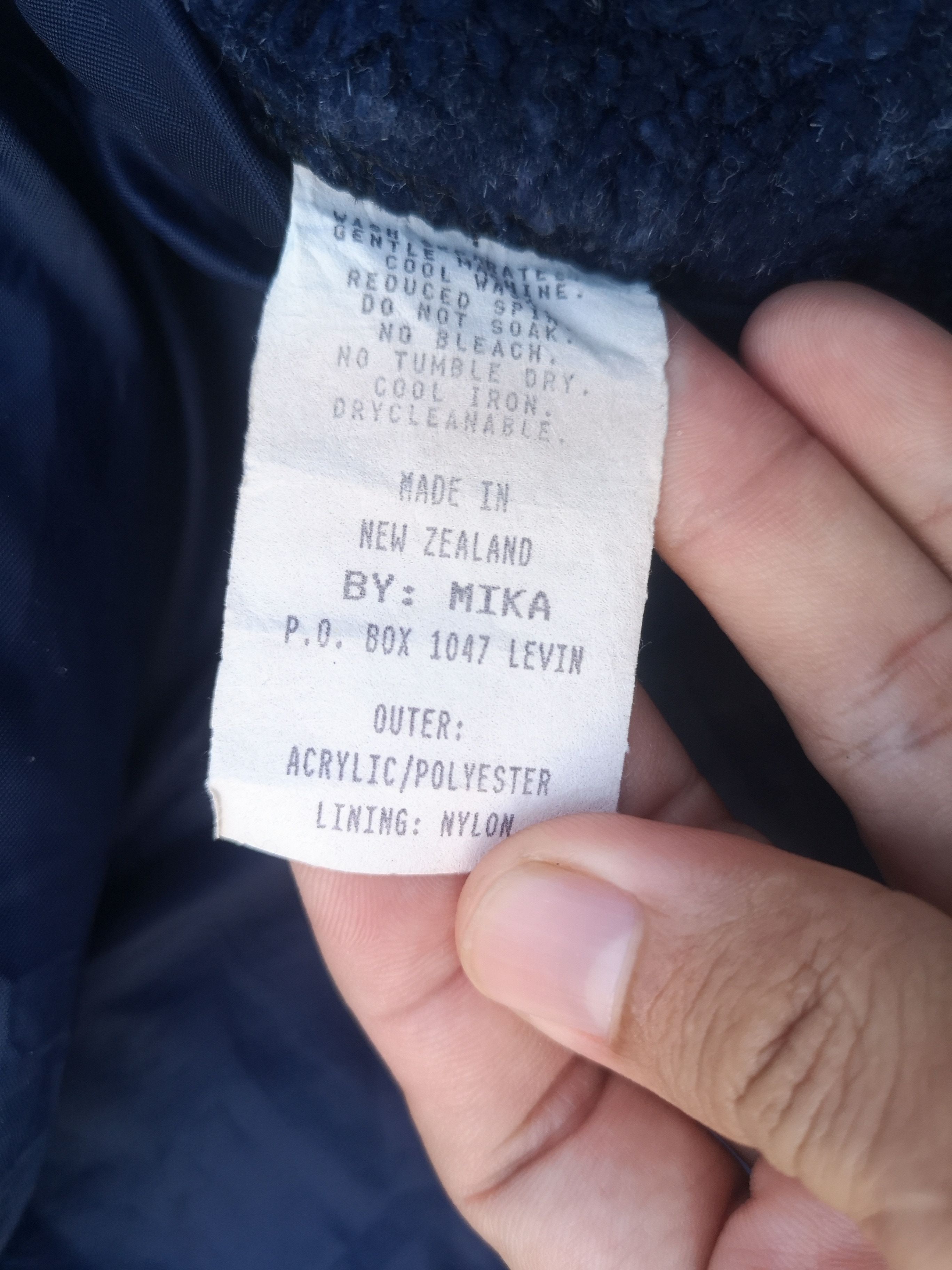 Designer × Japanese Brand × Vintage MIkA Zipper Fleece Jacket Size US M / EU 48-50 / 2 - 12 Thumbnail