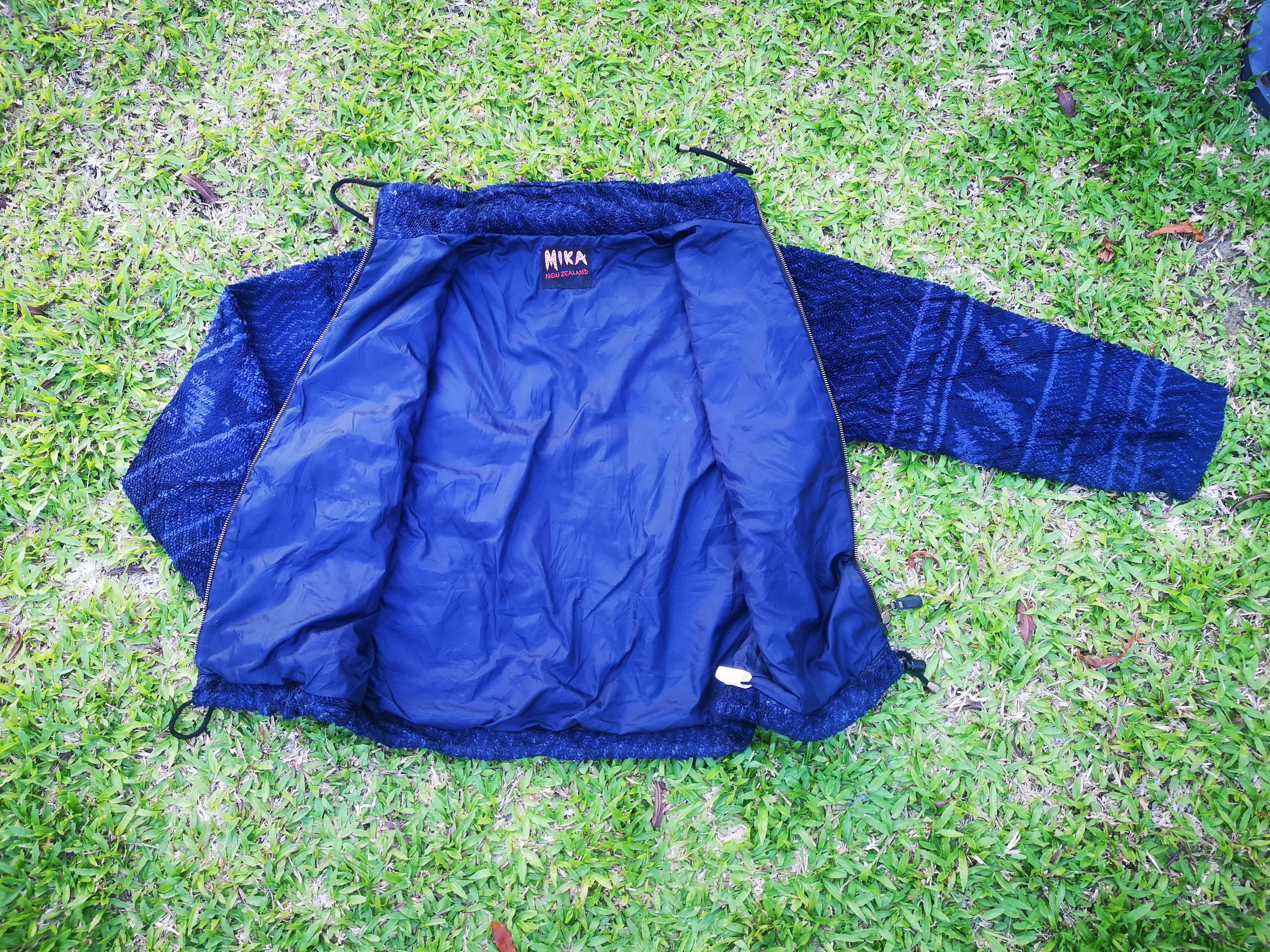 Designer × Japanese Brand × Vintage MIkA Zipper Fleece Jacket Size US M / EU 48-50 / 2 - 7 Thumbnail