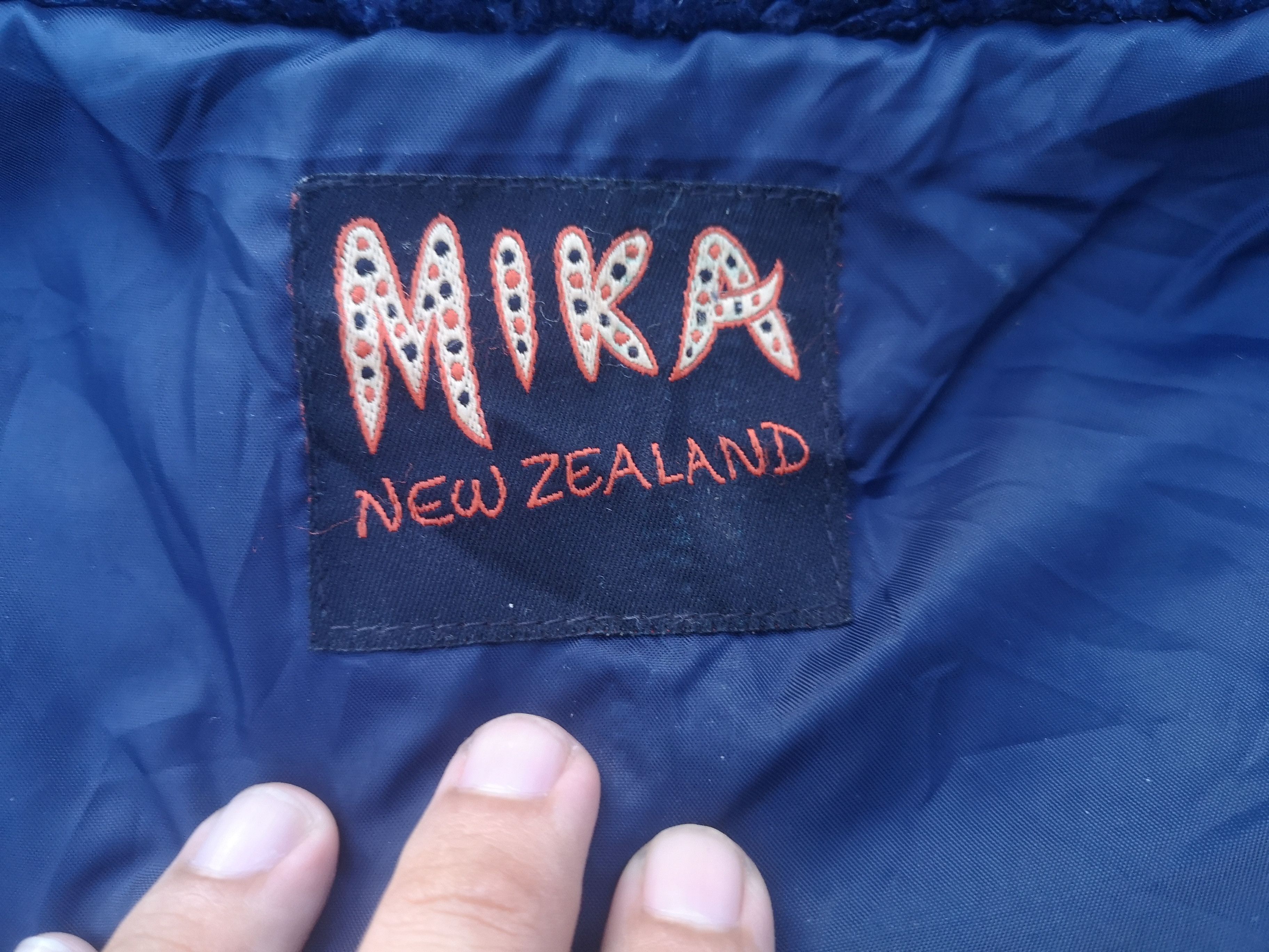 Designer × Japanese Brand × Vintage MIkA Zipper Fleece Jacket Size US M / EU 48-50 / 2 - 11 Thumbnail