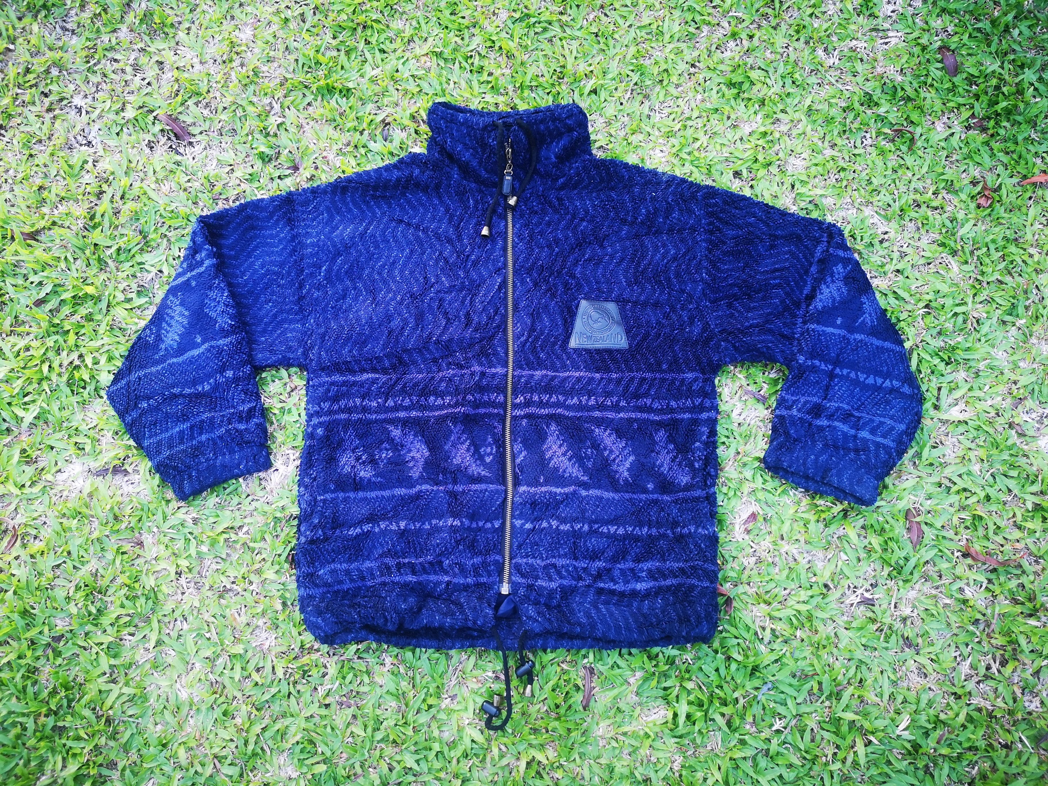 Designer × Japanese Brand × Vintage MIkA Zipper Fleece Jacket Size US M / EU 48-50 / 2 - 3 Thumbnail