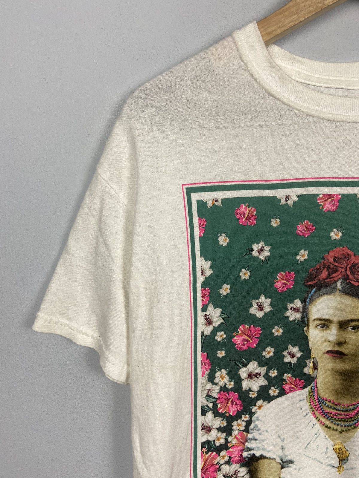 Other × Vintage Frida Kahlo Mexican Painter Photoprint Tee Size US M / EU 48-50 / 2 - 3 Thumbnail