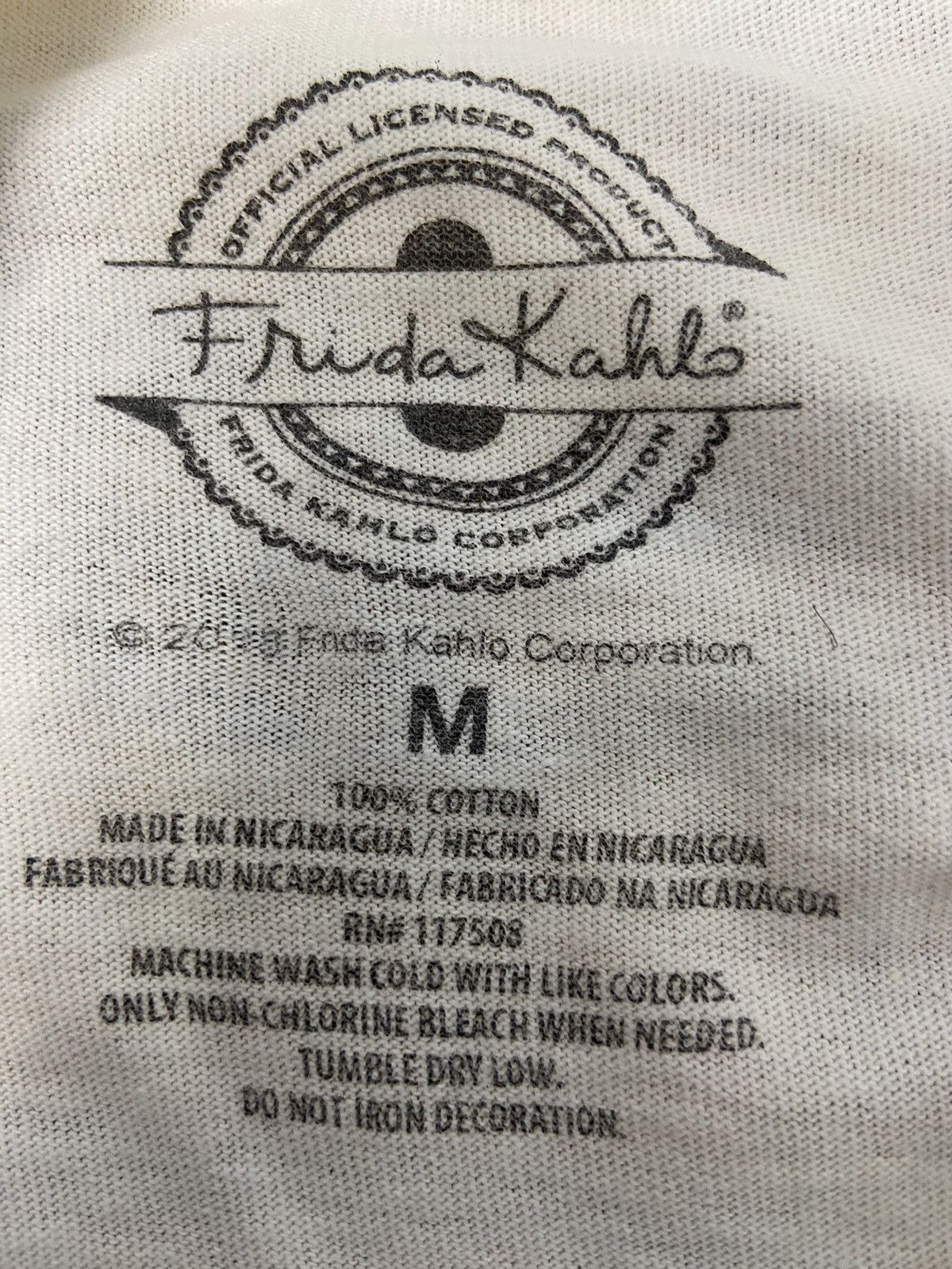Other × Vintage Frida Kahlo Mexican Painter Photoprint Tee Size US M / EU 48-50 / 2 - 7 Thumbnail