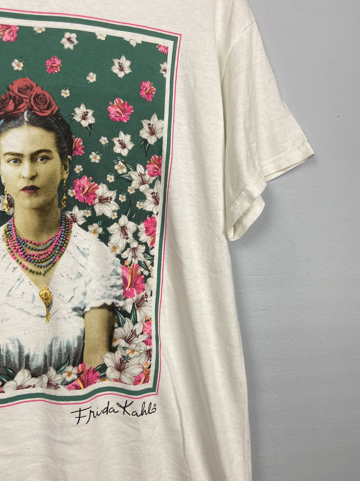 Other × Vintage Frida Kahlo Mexican Painter Photoprint Tee Size US M / EU 48-50 / 2 - 5 Thumbnail