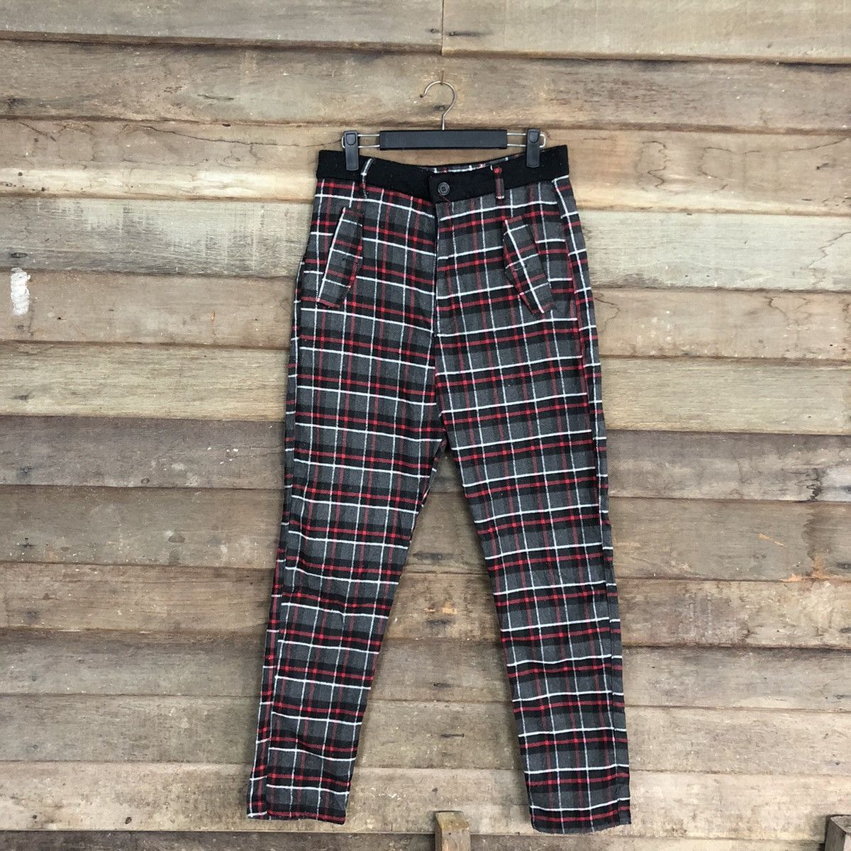 Retro 90s Slim Fit Pants ❌ Avantgarde Japanese