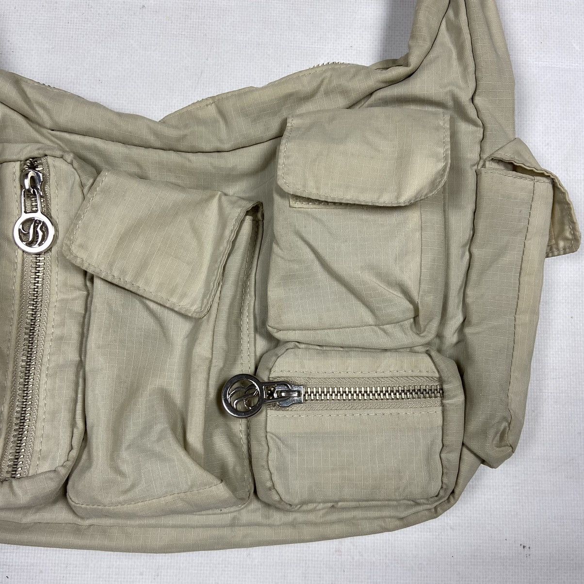 Buffalo London ARCHIVE BUFFALO MULTIPOCKET BONDAGE BAGUETTE BAG - № 6032 Size ONE SIZE - 7 Thumbnail