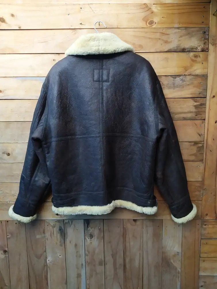 REG.US.PAT. OFF LEATHER SHEEPSKIN TYPE B3 FLIGHT JACKET
