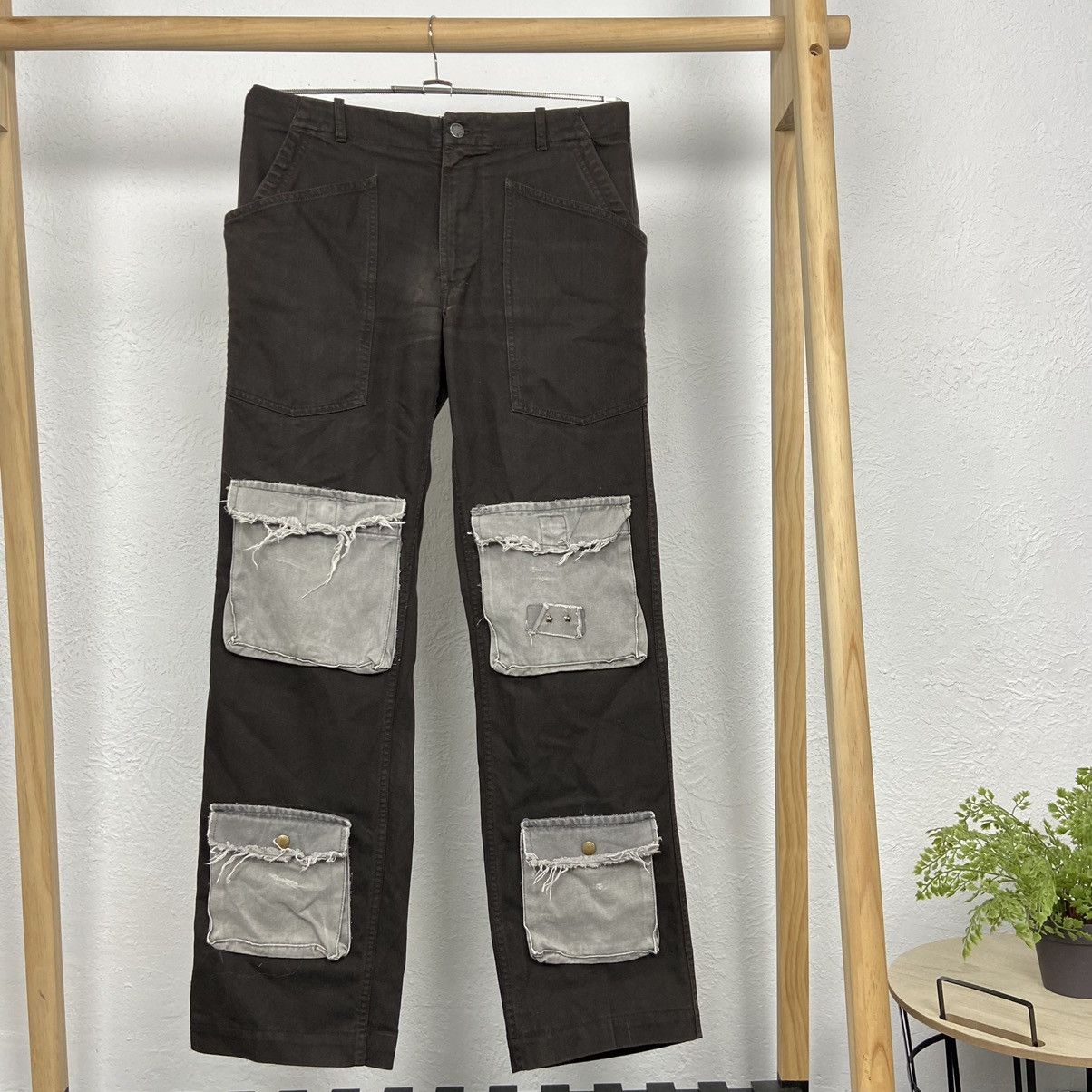 C.P. Company ARCHIVE MULTIPOCKET BONDAGE C.P. COMPANY FADED PANTS 1990s Size US 32 / EU 48 - 1 Thumbnail