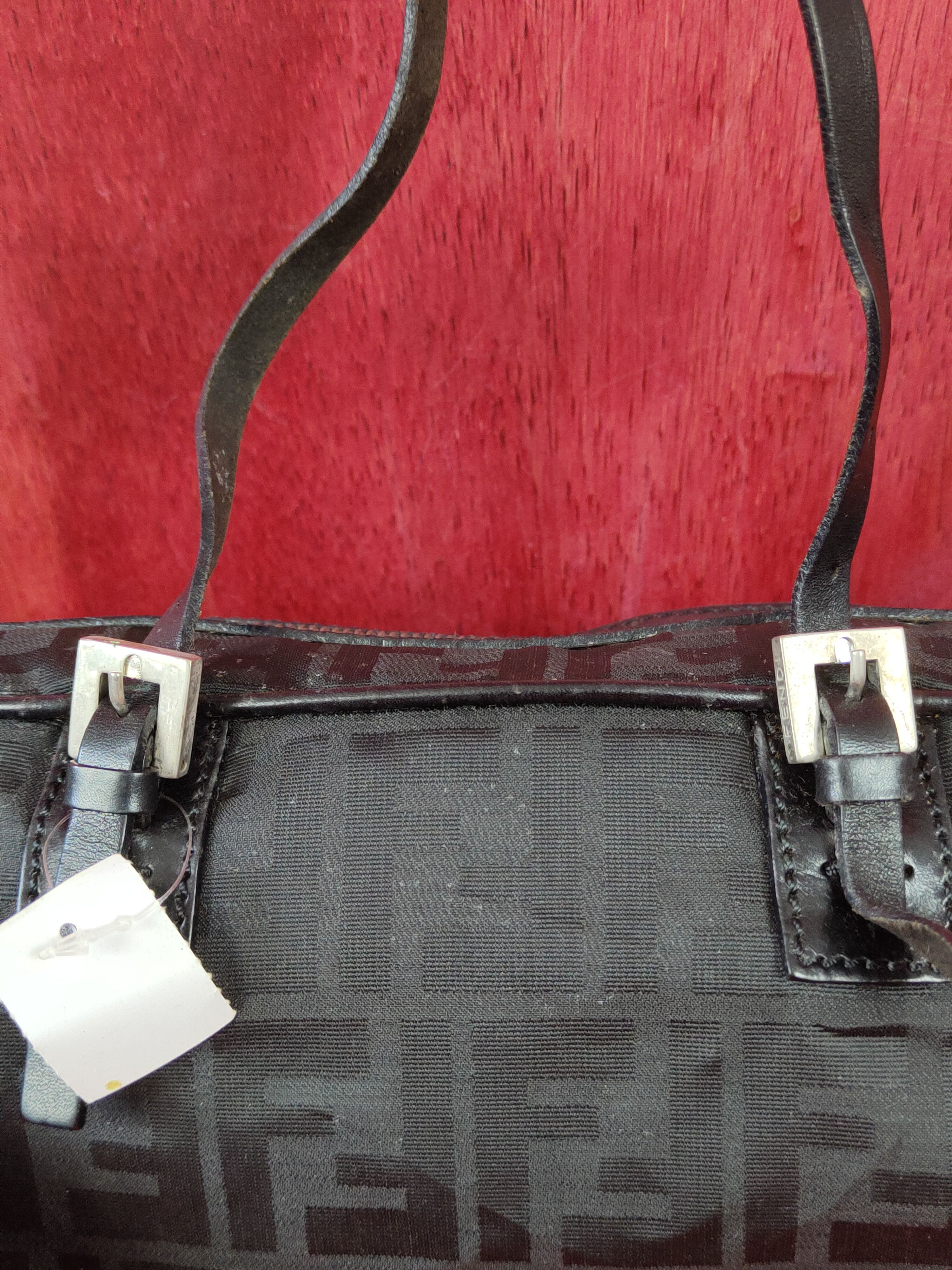 Fendi Fendi Barrel tote monogram Bag #SB012 Size ONE SIZE - 3 Thumbnail