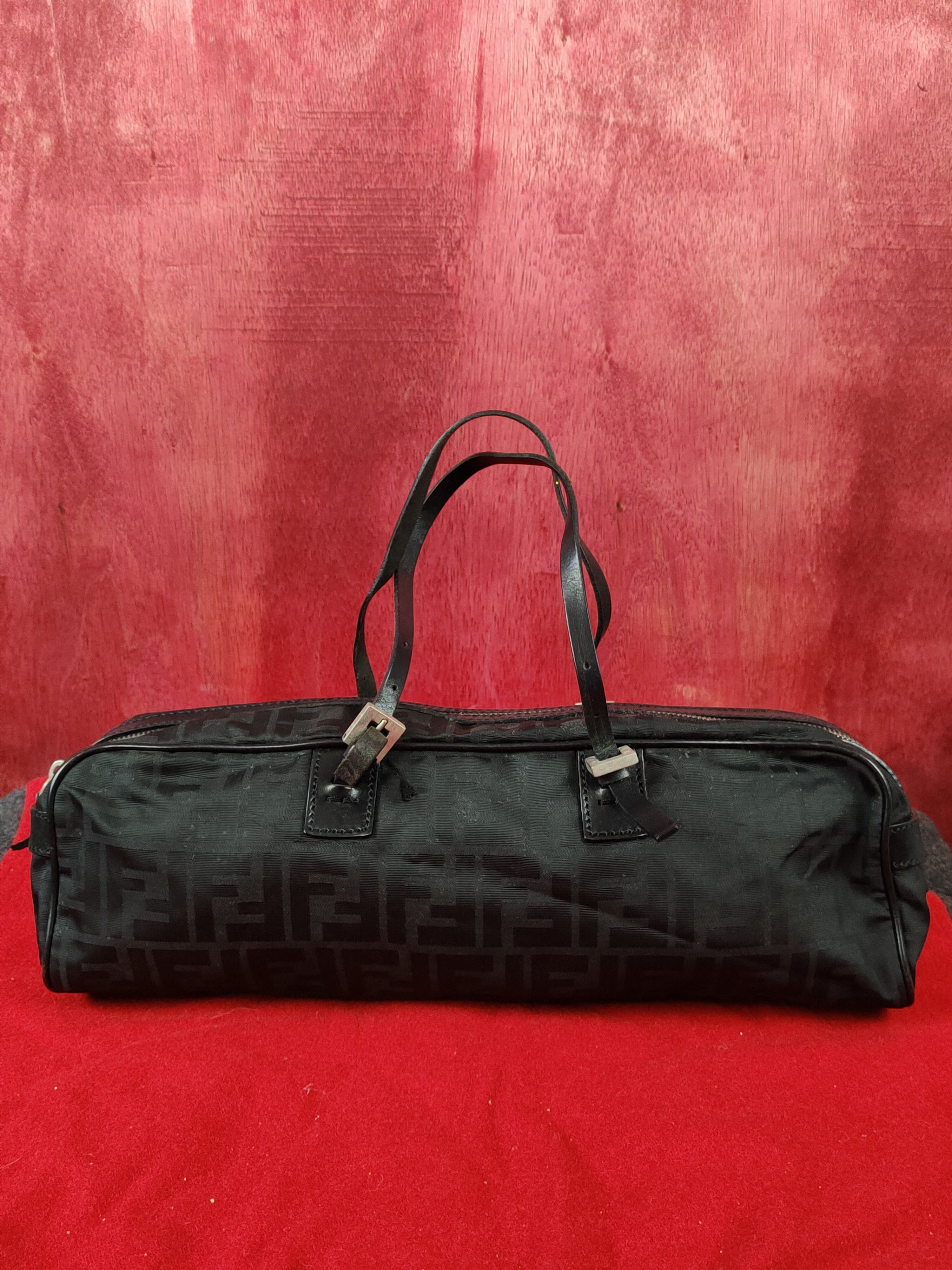 Fendi Fendi Barrel tote monogram Bag #SB012 Size ONE SIZE - 9 Thumbnail