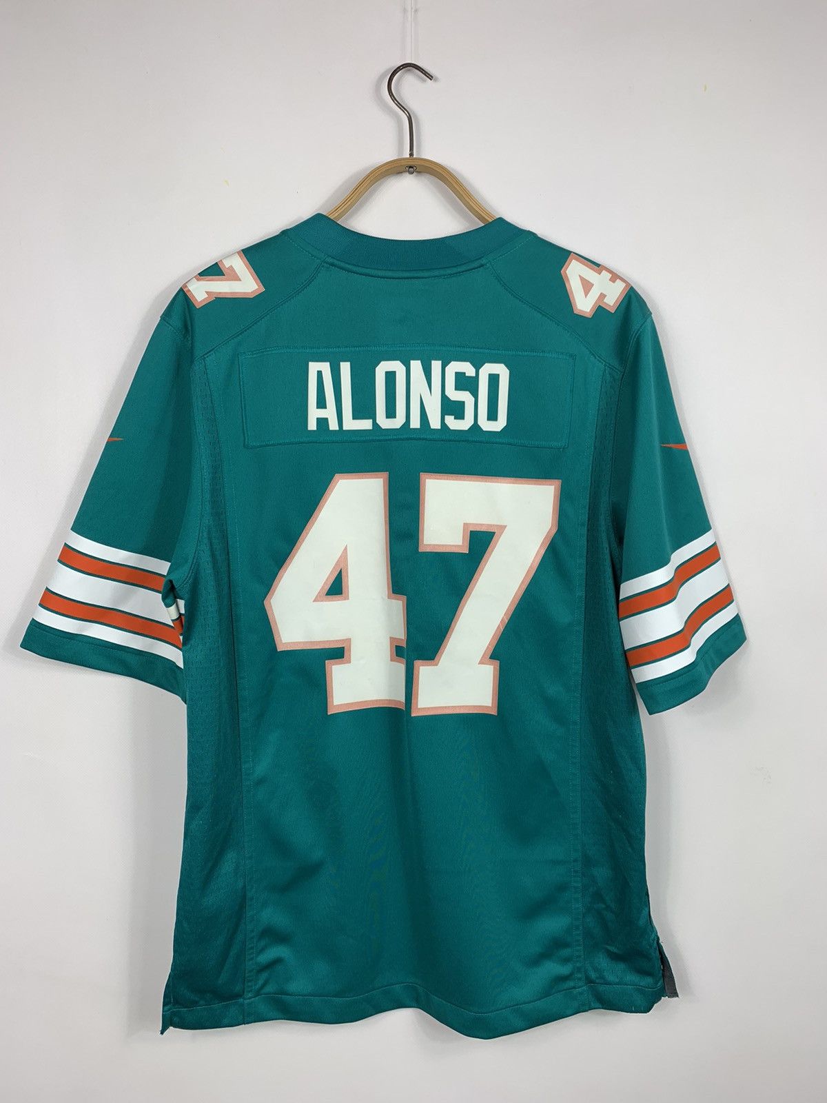 NFL × Nike Nike Miami Dolphins t-shirt player Alonso 47 Size US S / EU 44-46 / 1 - 13 Thumbnail
