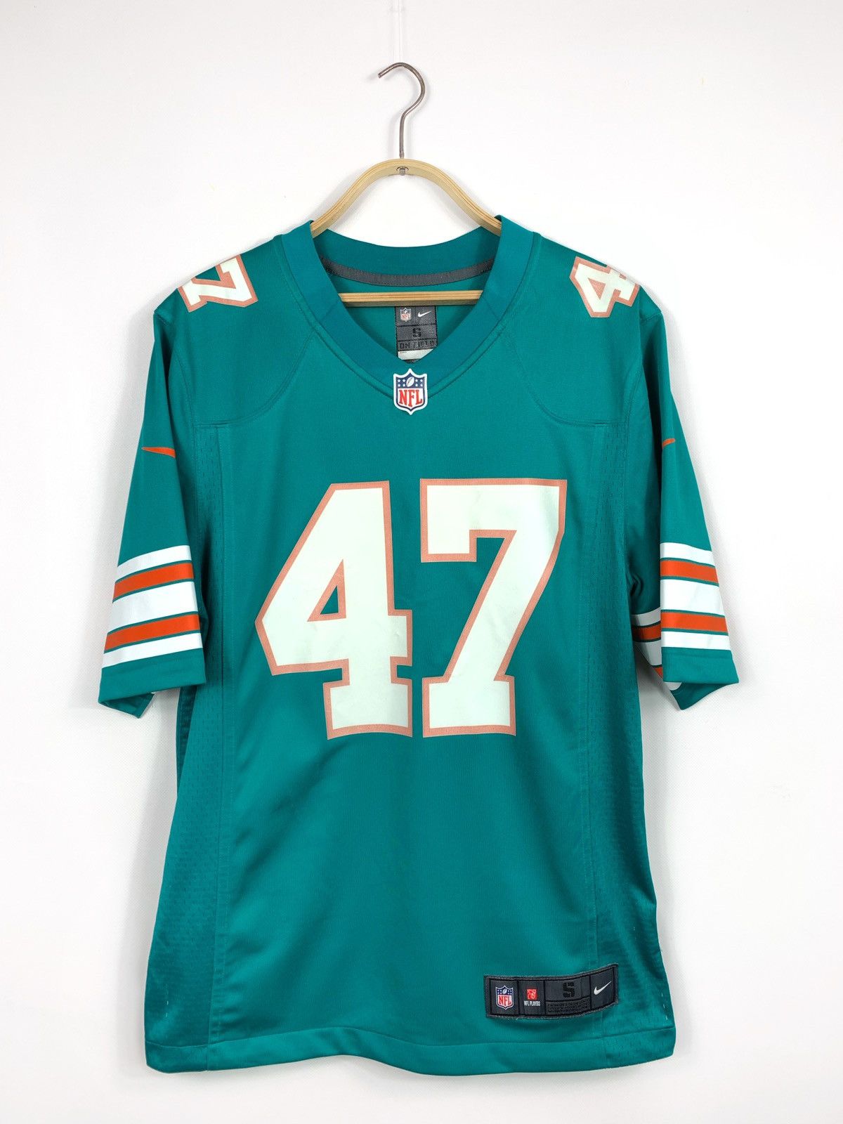 NFL × Nike Nike Miami Dolphins t-shirt player Alonso 47 Size US S / EU 44-46 / 1 - 1 Thumbnail