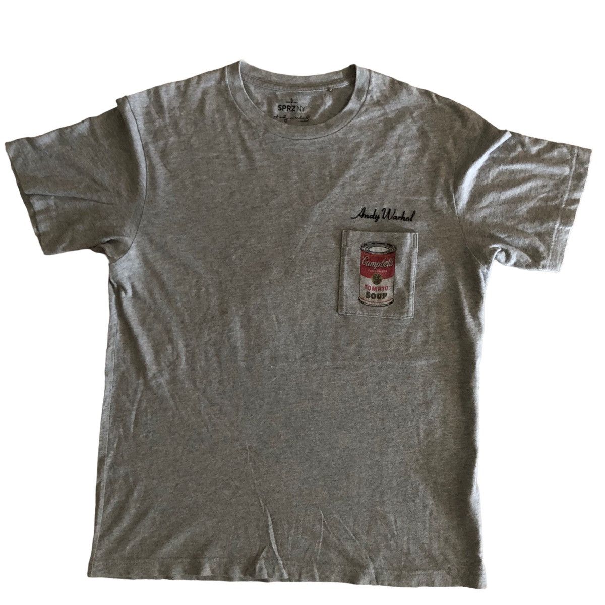 Andy Warhol × Uniqlo Uniqlo X Andy Warholl X Campbell Single Pocket Tee Size US L / EU 52-54 / 3 - 1 Thumbnail