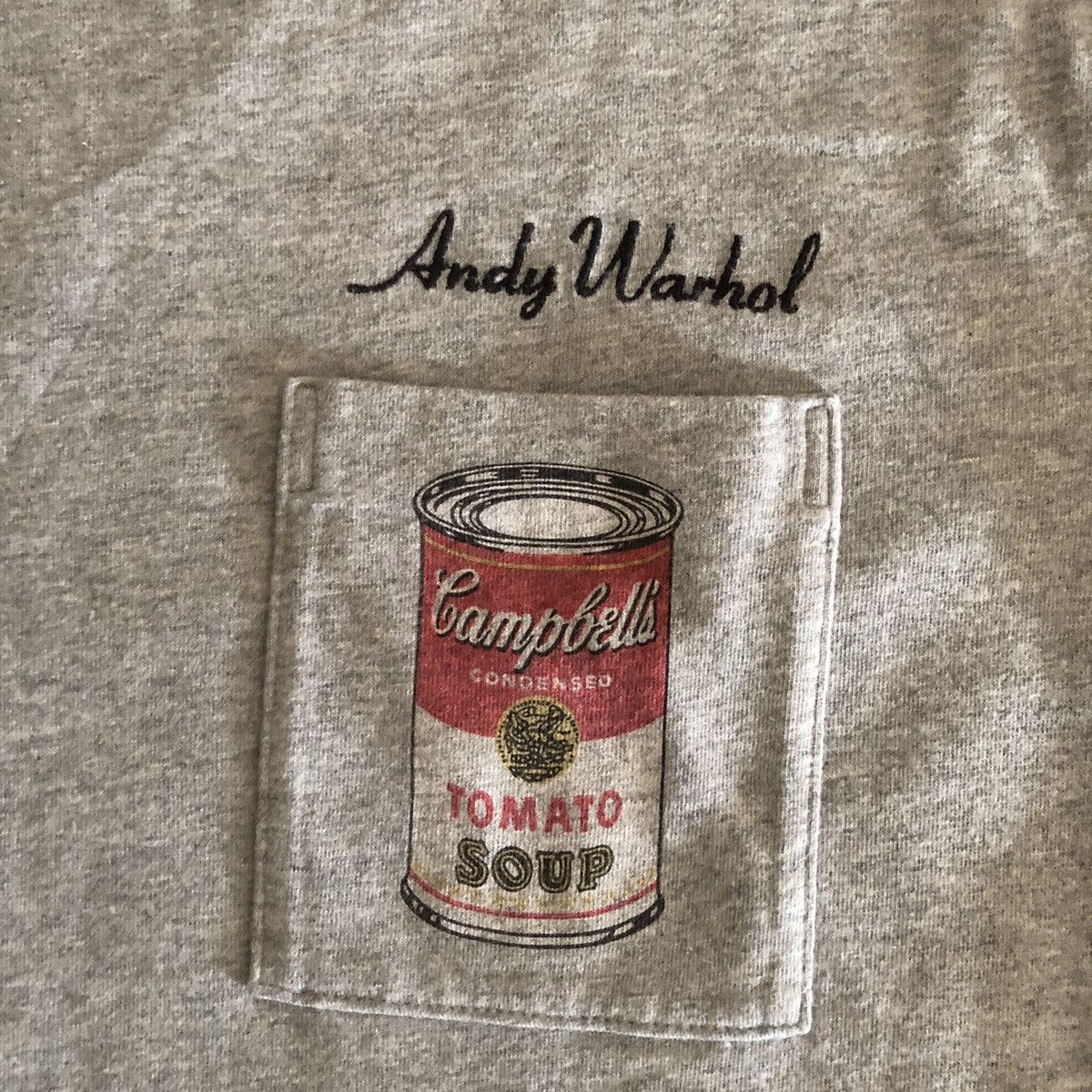 Andy Warhol × Uniqlo Uniqlo X Andy Warholl X Campbell Single Pocket Tee Size US L / EU 52-54 / 3 - 2 Thumbnail
