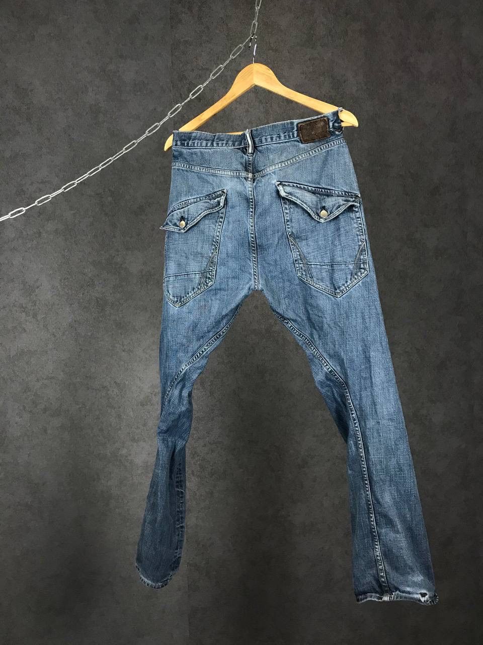 Allsaints Allsaints luxury streetwear vintage denim jeans Size US 32 / EU 48 - 6 Thumbnail