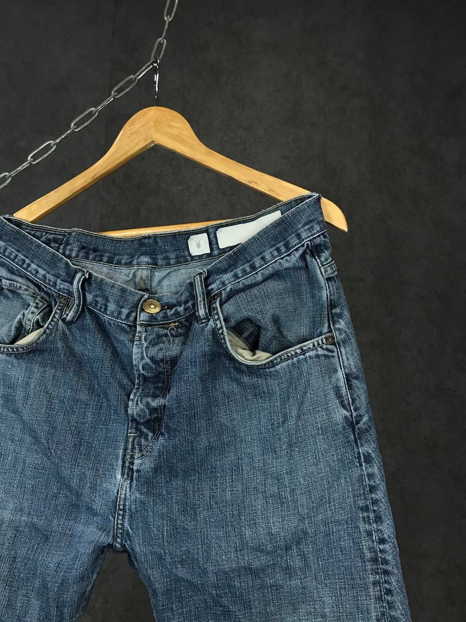 Allsaints Allsaints luxury streetwear vintage denim jeans Size US 32 / EU 48 - 2 Thumbnail
