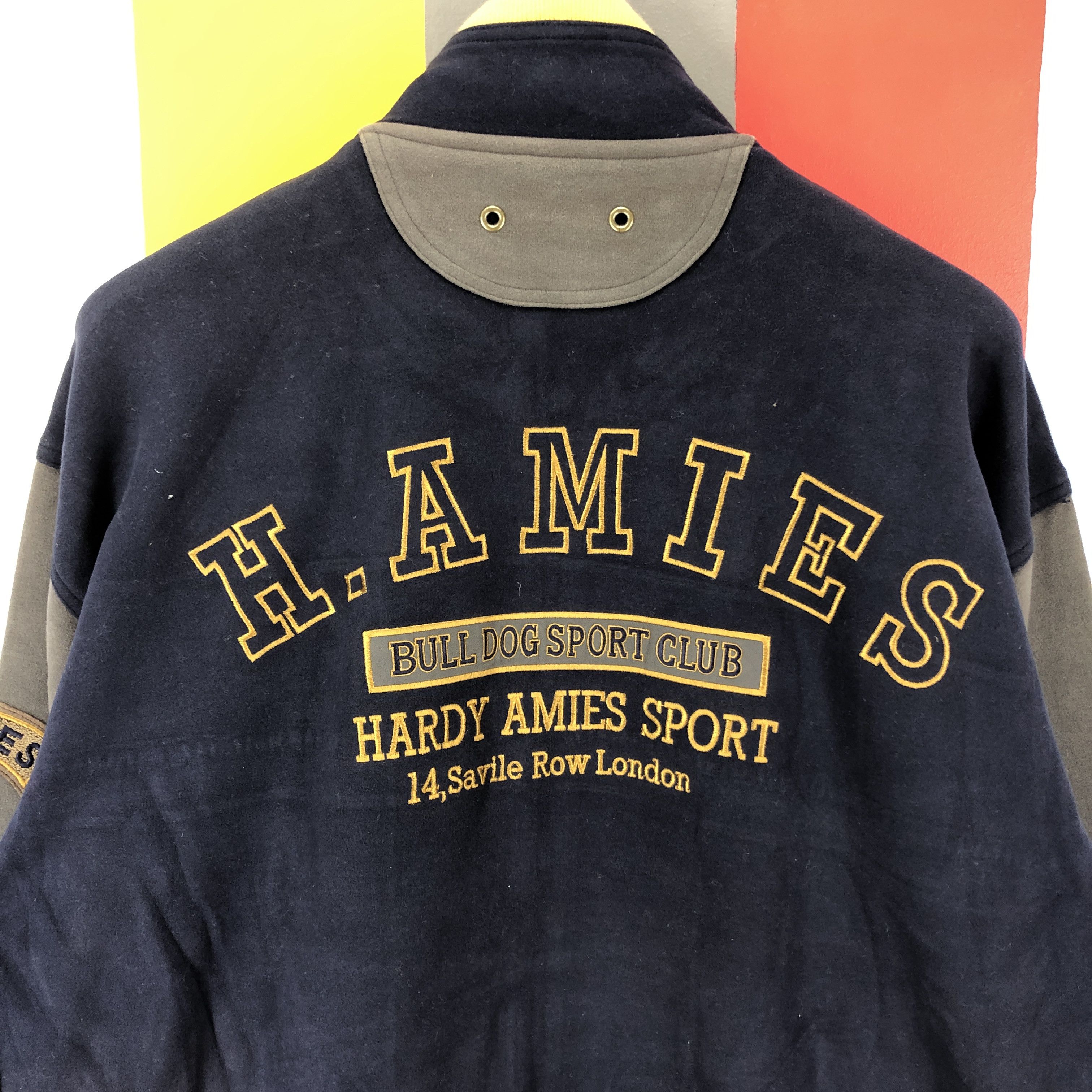 Hardy Amies Bulldog Club HARDY AMIES SPORT Varsity Jacket #0888/AF Size US L / EU 52-54 / 3 - 2 Thumbnail