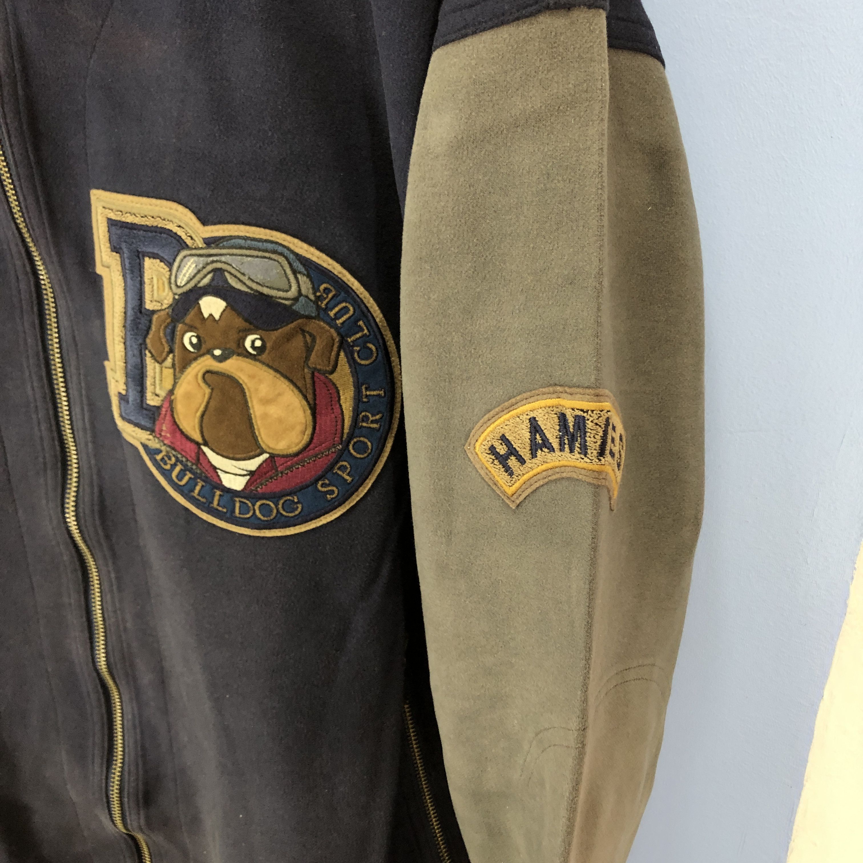 Hardy Amies Bulldog Club HARDY AMIES SPORT Varsity Jacket #0888/AF Size US L / EU 52-54 / 3 - 7 Thumbnail