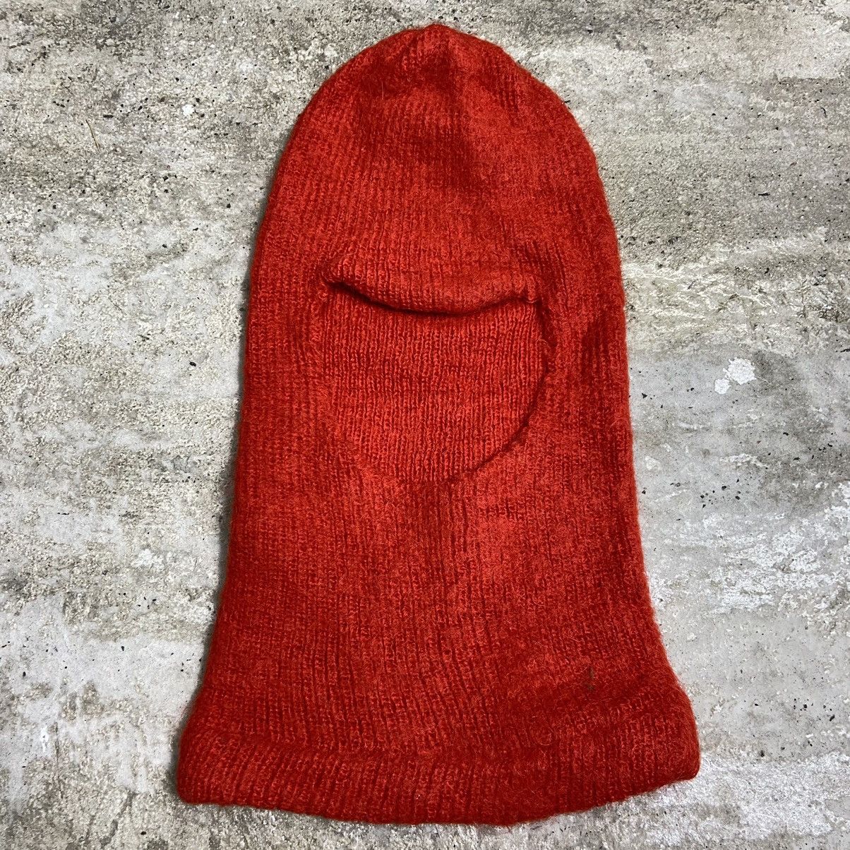 Vintage KNITTED BALACLAVA Y2K ARCHIVE RARE NINJA SKI MASK - № 4052 Size ONE SIZE - 1 Thumbnail