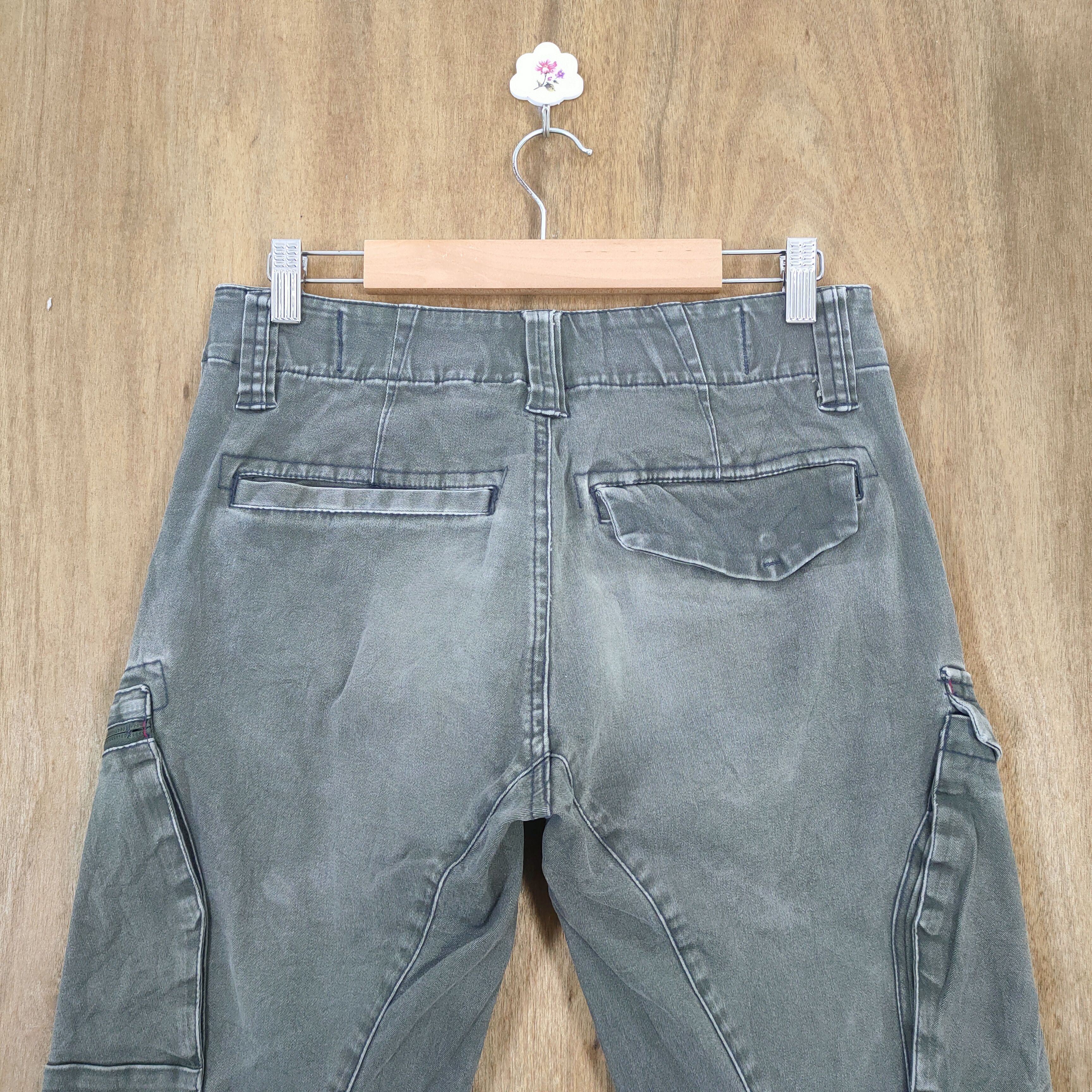 Japanese Brand × Seditionaries XBEC FADED CARGO PANTS Size US 28 / EU 44 - 8 Thumbnail