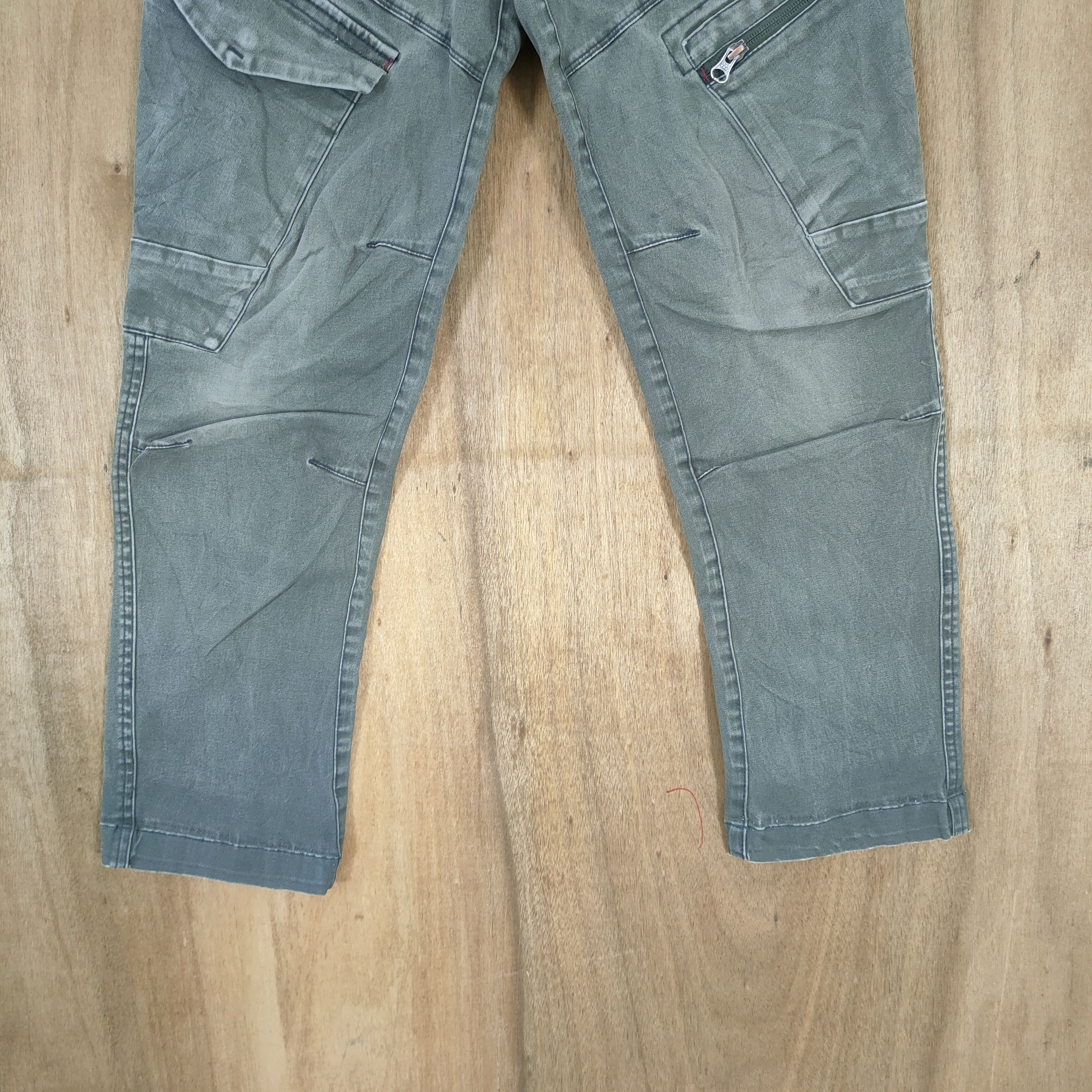 Japanese Brand × Seditionaries XBEC FADED CARGO PANTS Size US 28 / EU 44 - 3 Thumbnail
