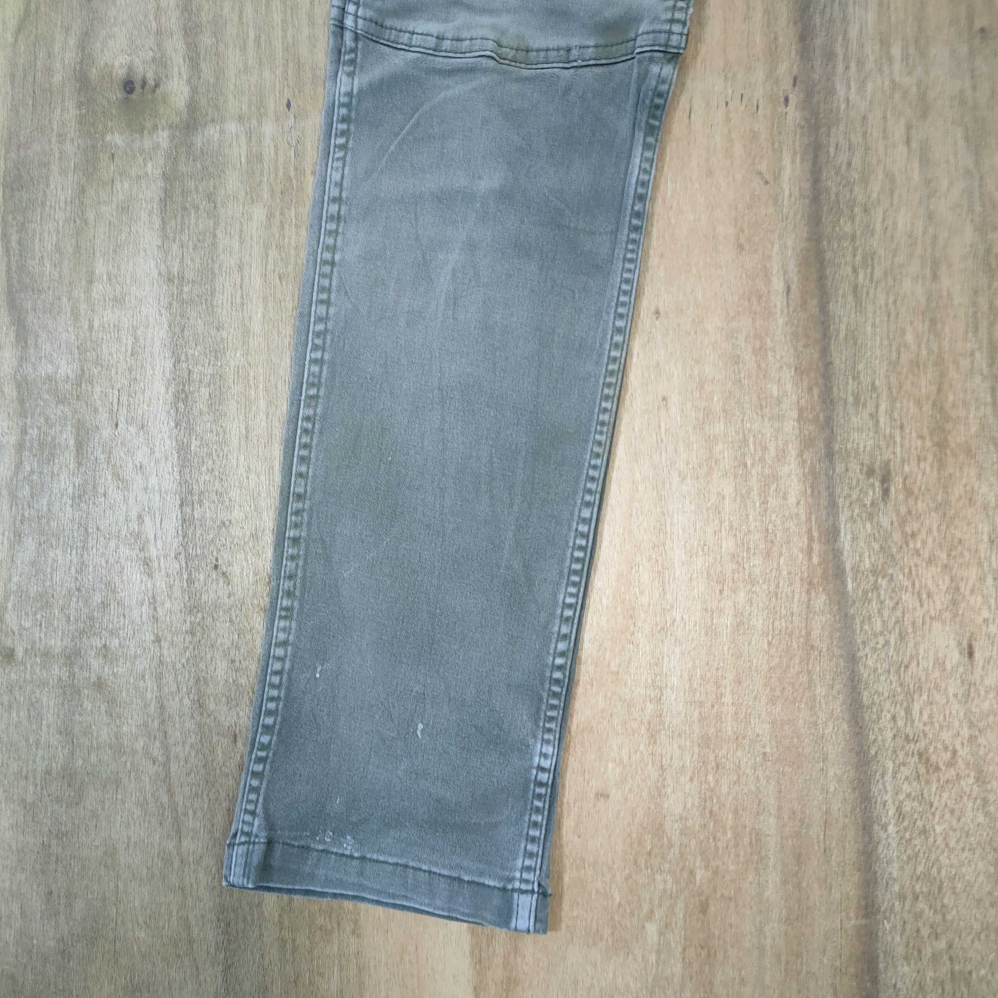Japanese Brand VINTAGE JAPANESE FADED SKINNY CARGO PANTS Size US 29 - 8 Thumbnail