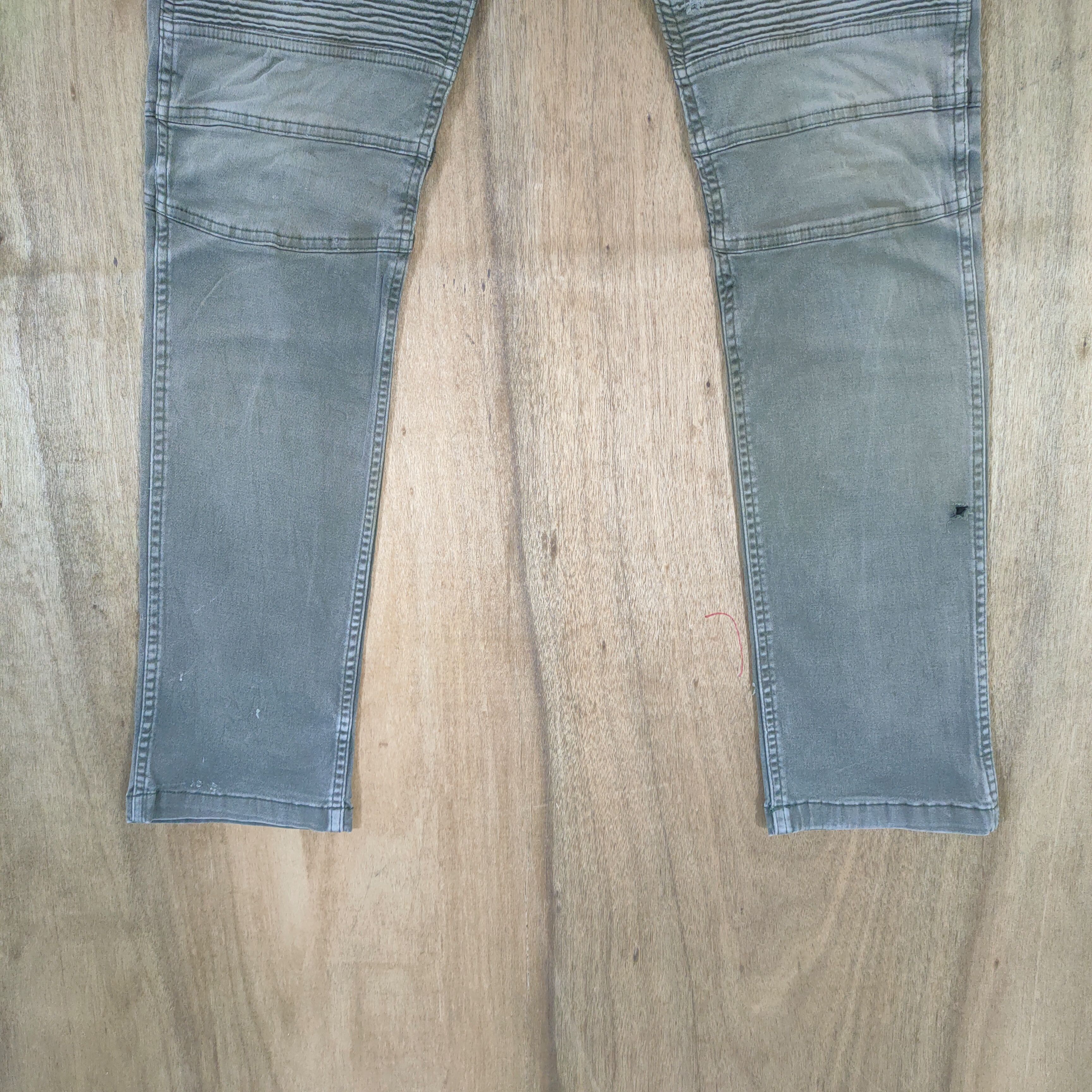 Japanese Brand VINTAGE JAPANESE FADED SKINNY CARGO PANTS Size US 29 - 3 Thumbnail