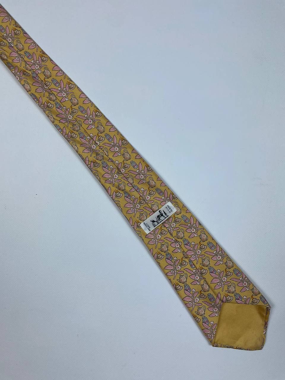 Men`s Hermes Silk Tie 7536 IA