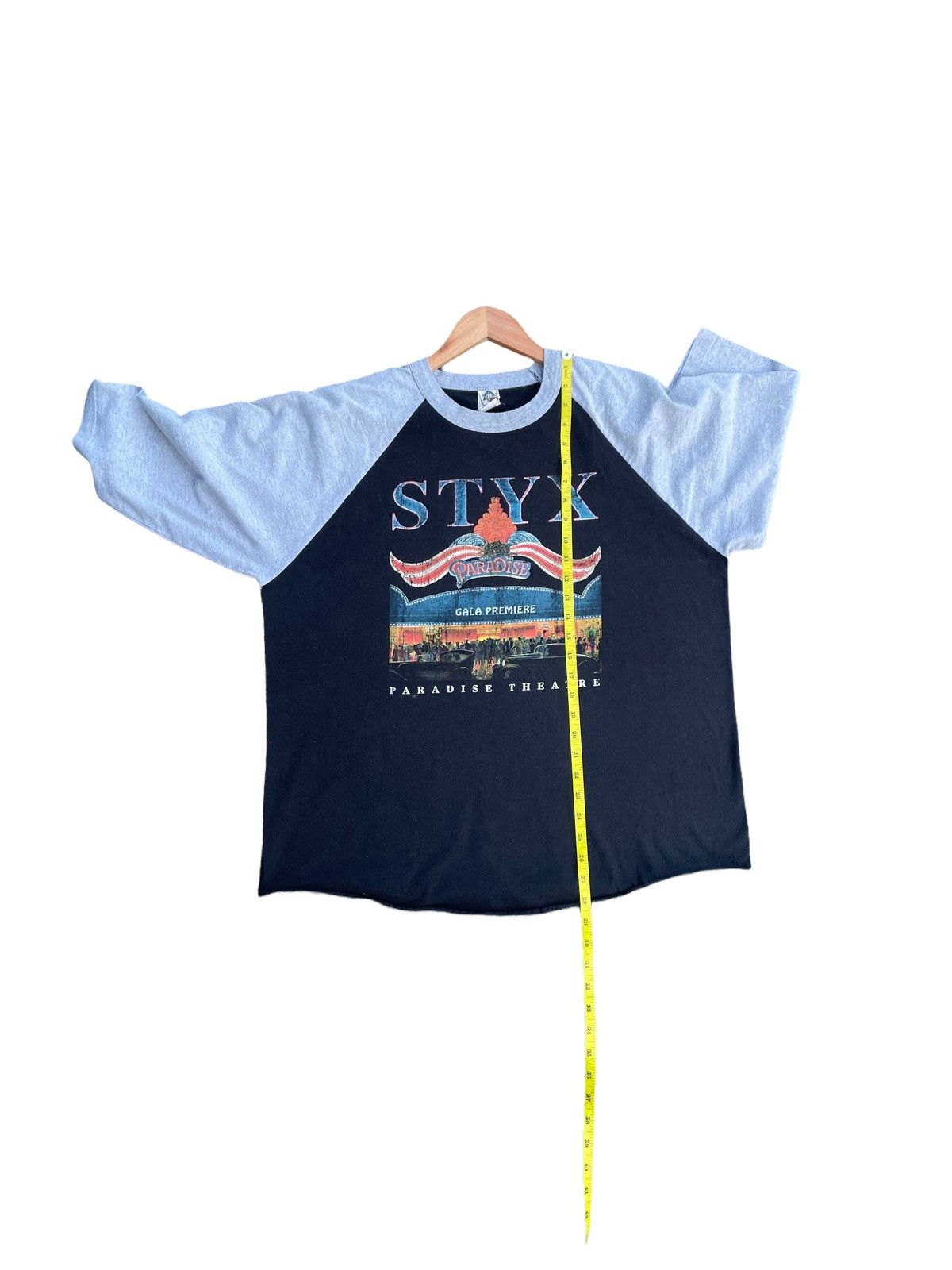 Band Tees Styx World Tour 1981 Raglan Tshirt Size US XL / EU 56 / 4 - 3 Thumbnail