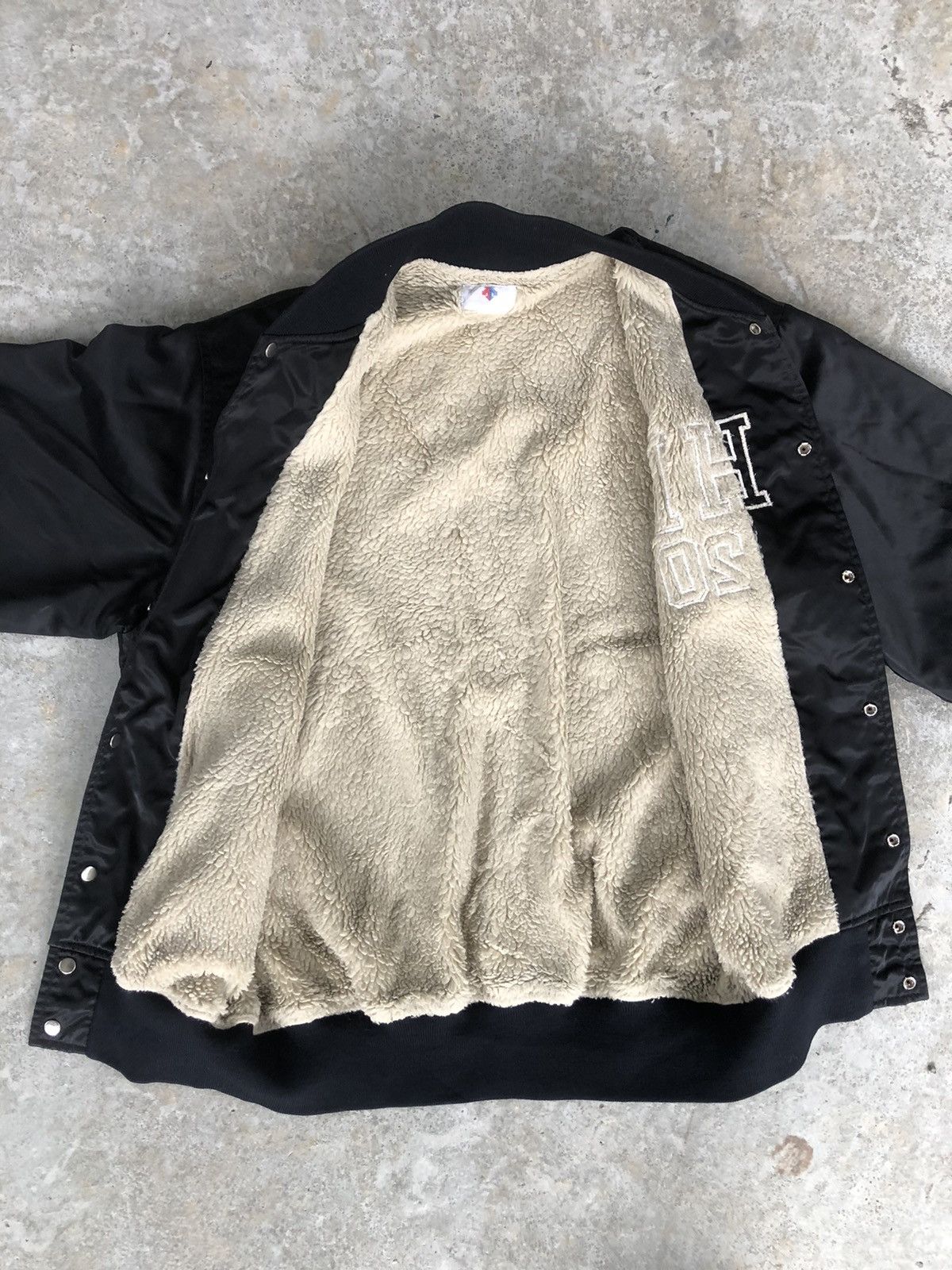 Descente Japanese HR Sherpa Jacket Embroidered Bomber Jacket Size US M / EU 48-50 / 2 - 6 Thumbnail