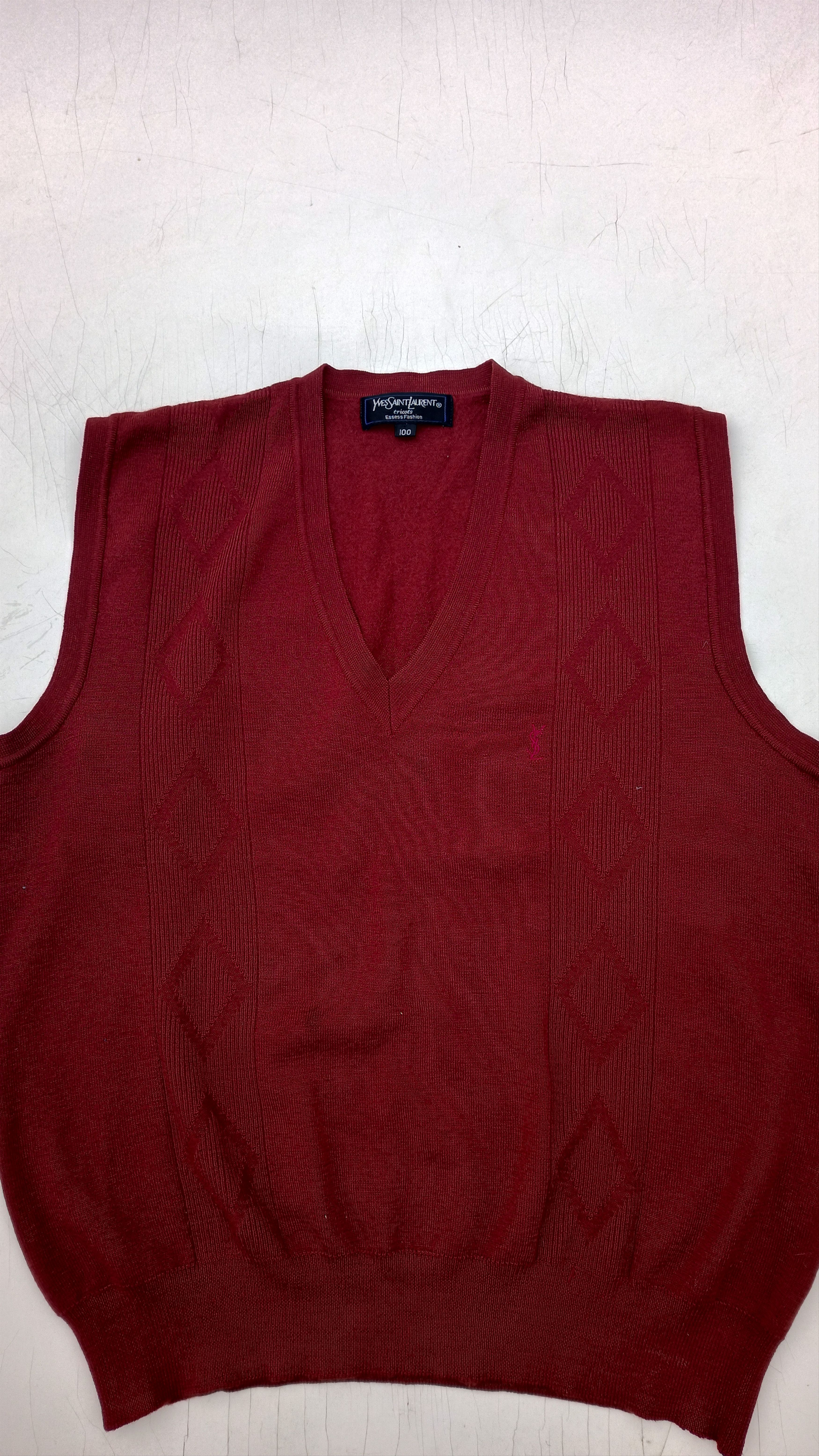 Vintage 90s YSL Vest Knitwear