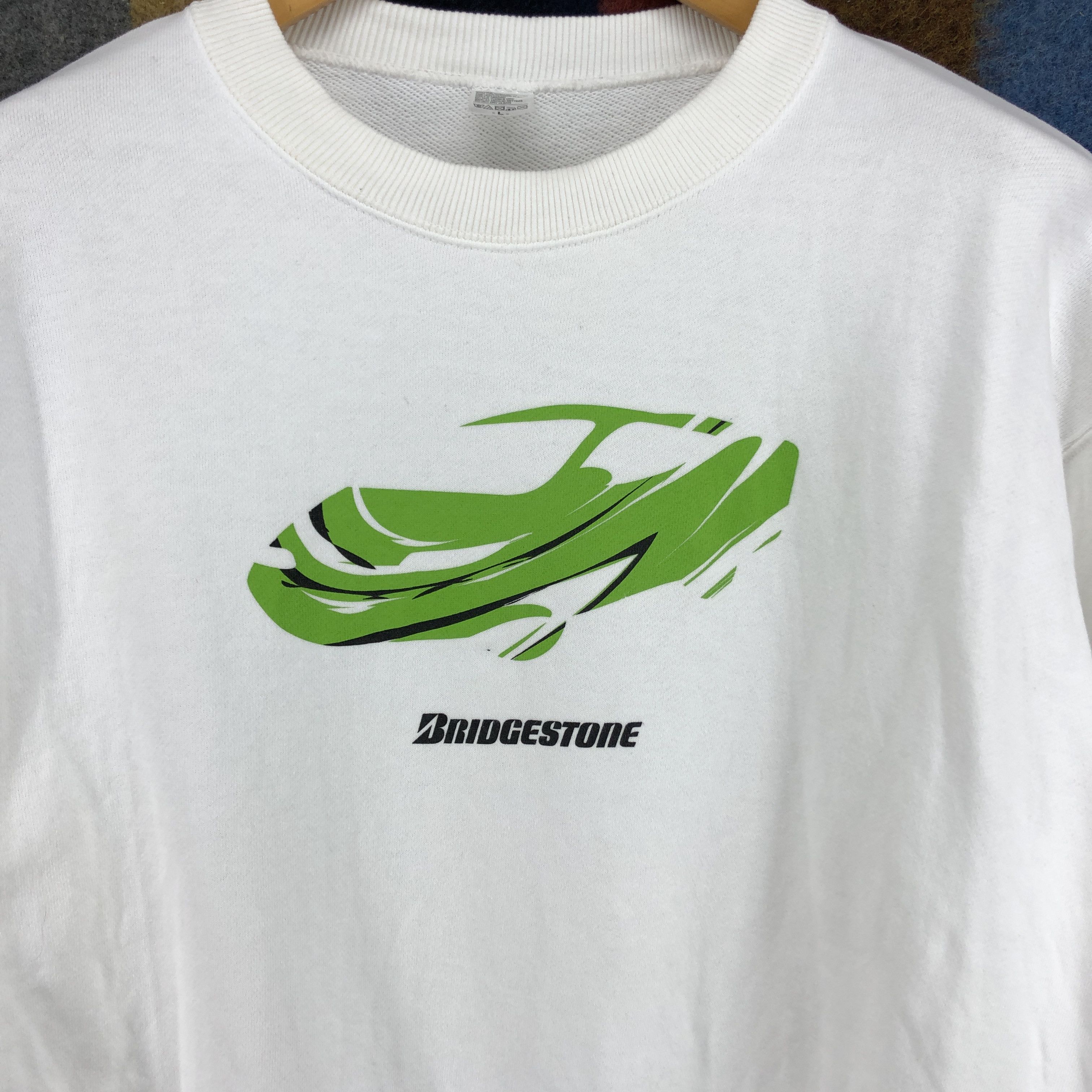 Japanese Brand BRIDGESTONE Crew Neck Sweatshirt #0357/O Size US L / EU 52-54 / 3 - 2 Thumbnail
