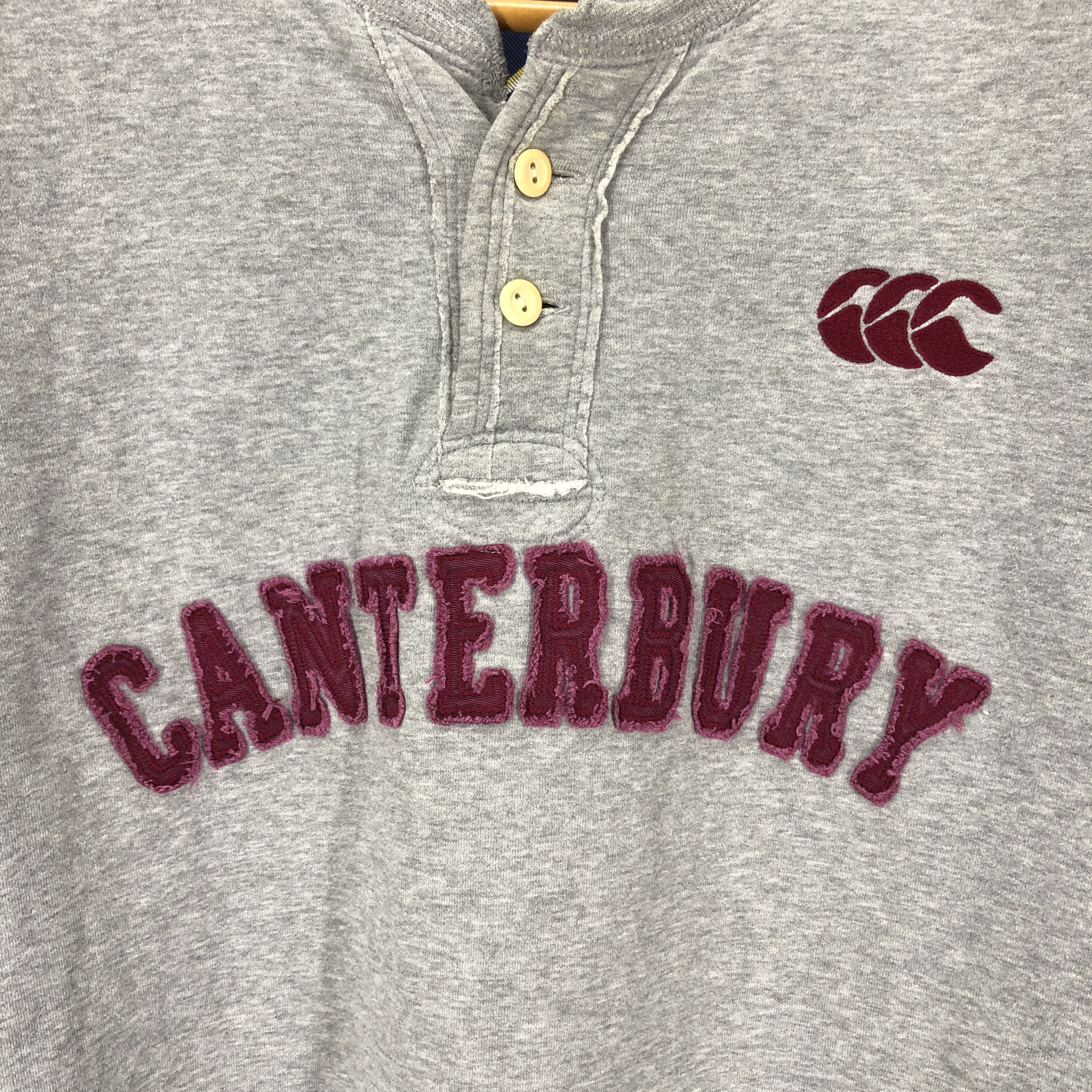Canterbury of New Zealand CANTERBURY Button Ups Sweatshirt #0930/AI Size US XL / EU 56 / 4 - 3 Thumbnail