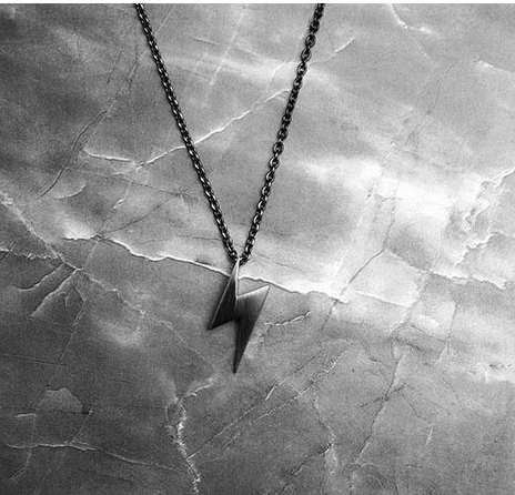 Jewelry Lightning Pendant Necklace Size ONE SIZE - 4 Thumbnail