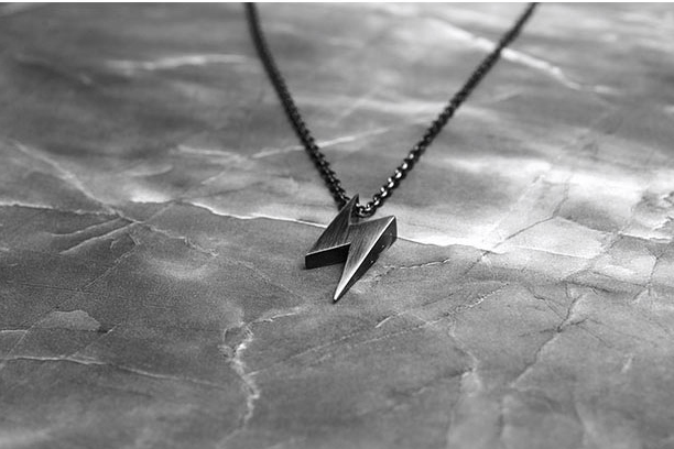 Jewelry Lightning Pendant Necklace Size ONE SIZE - 1 Thumbnail